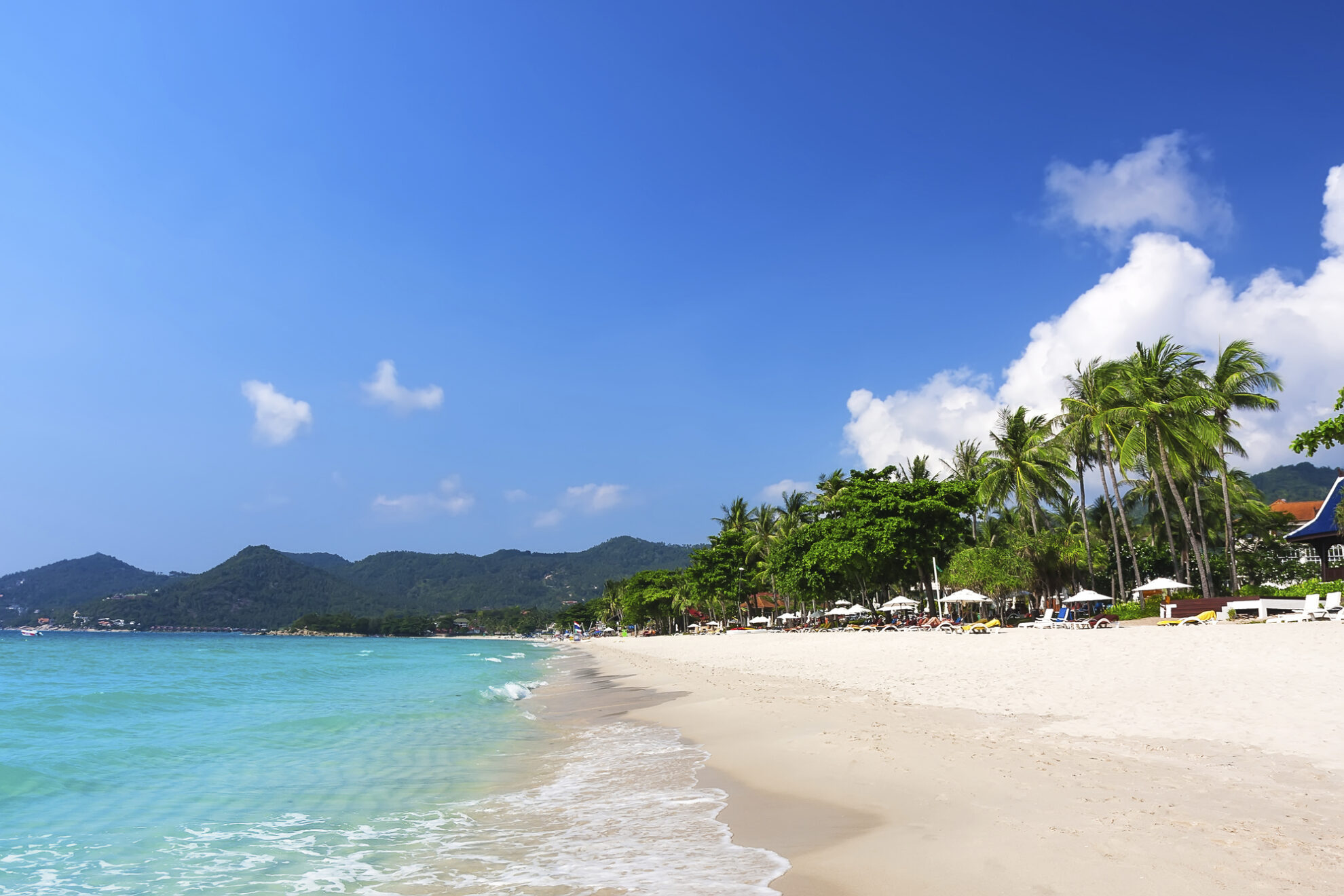 Chaweng Strand in Koh Samui, Thailand
