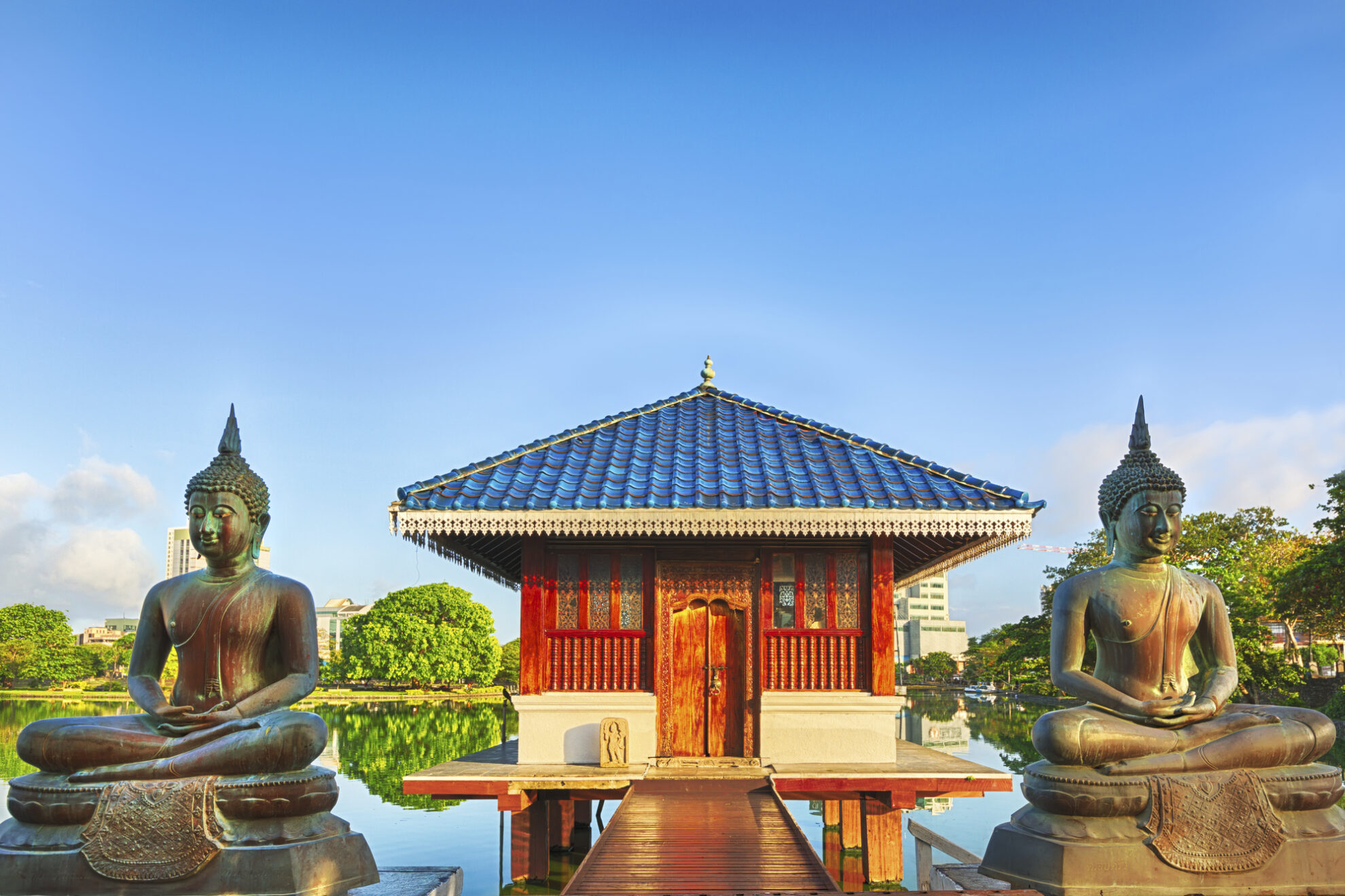 Seema Malaka Tempel in Colombo, Sri Lanka