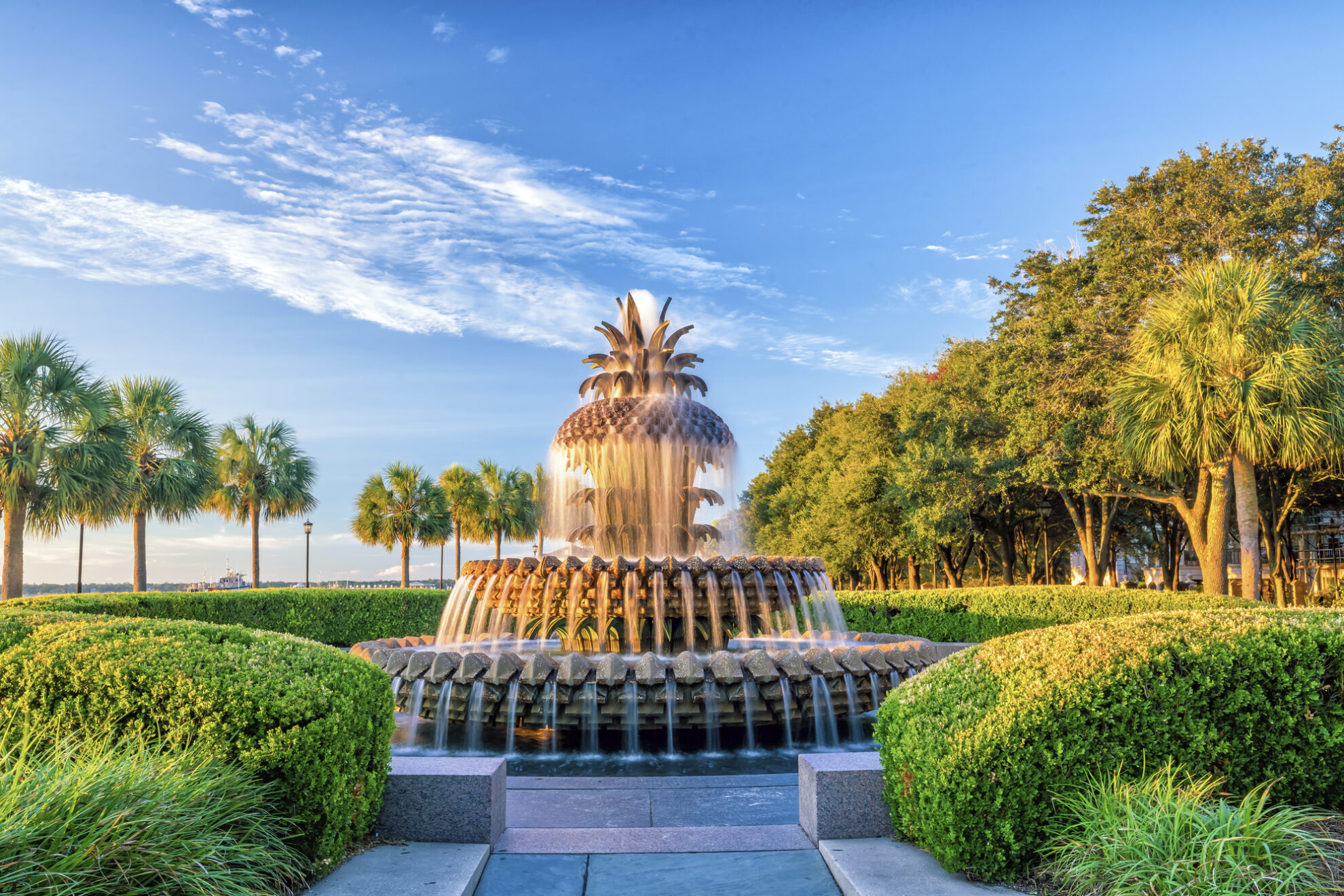 Waterfront Park in Charleston, USA