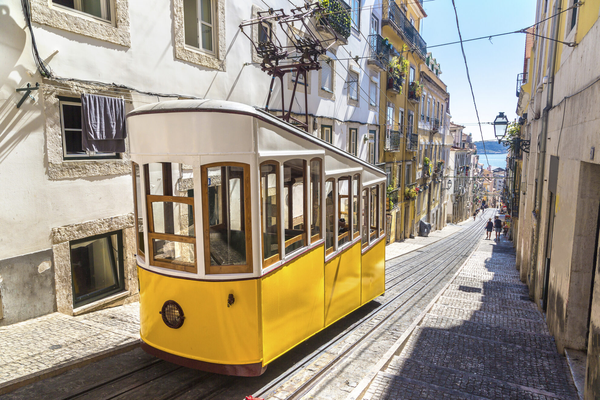 Seilbahn in Lisabon, Portugal