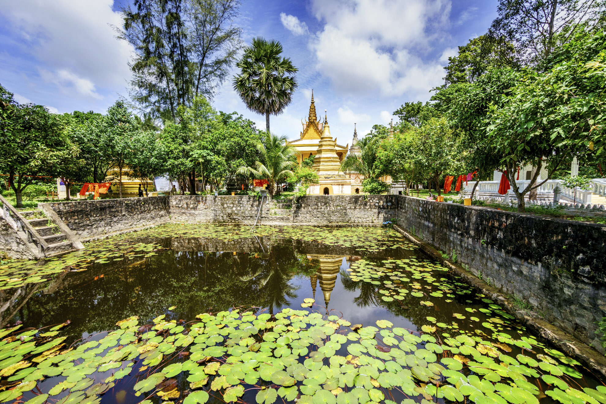 Pagode in Chau Doc, VIetrnam