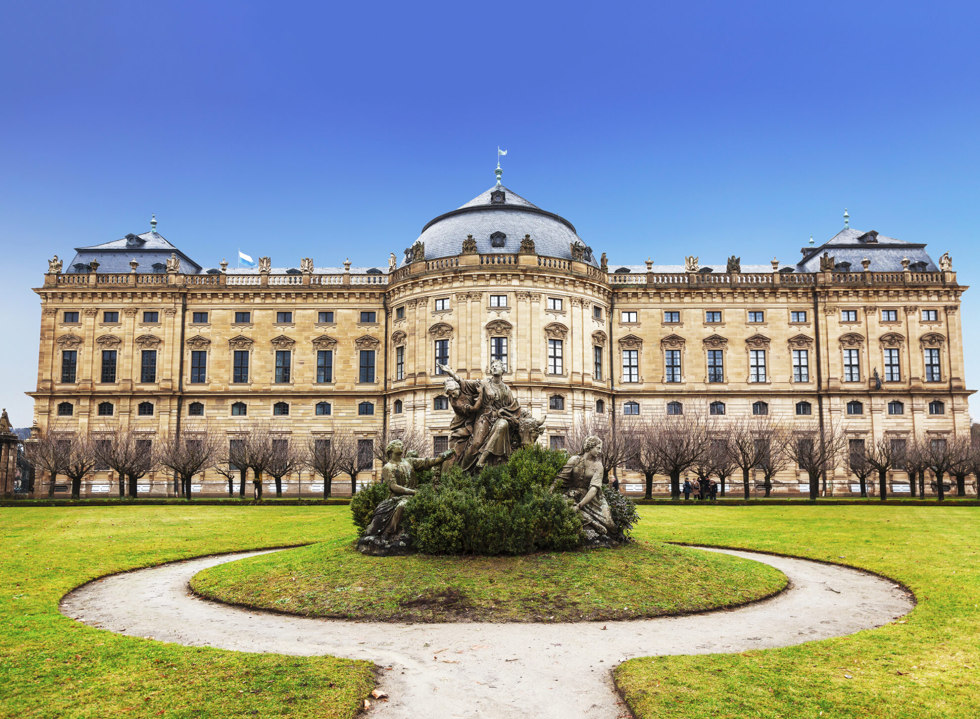 Residenz in Wuerzburg, Deutschland