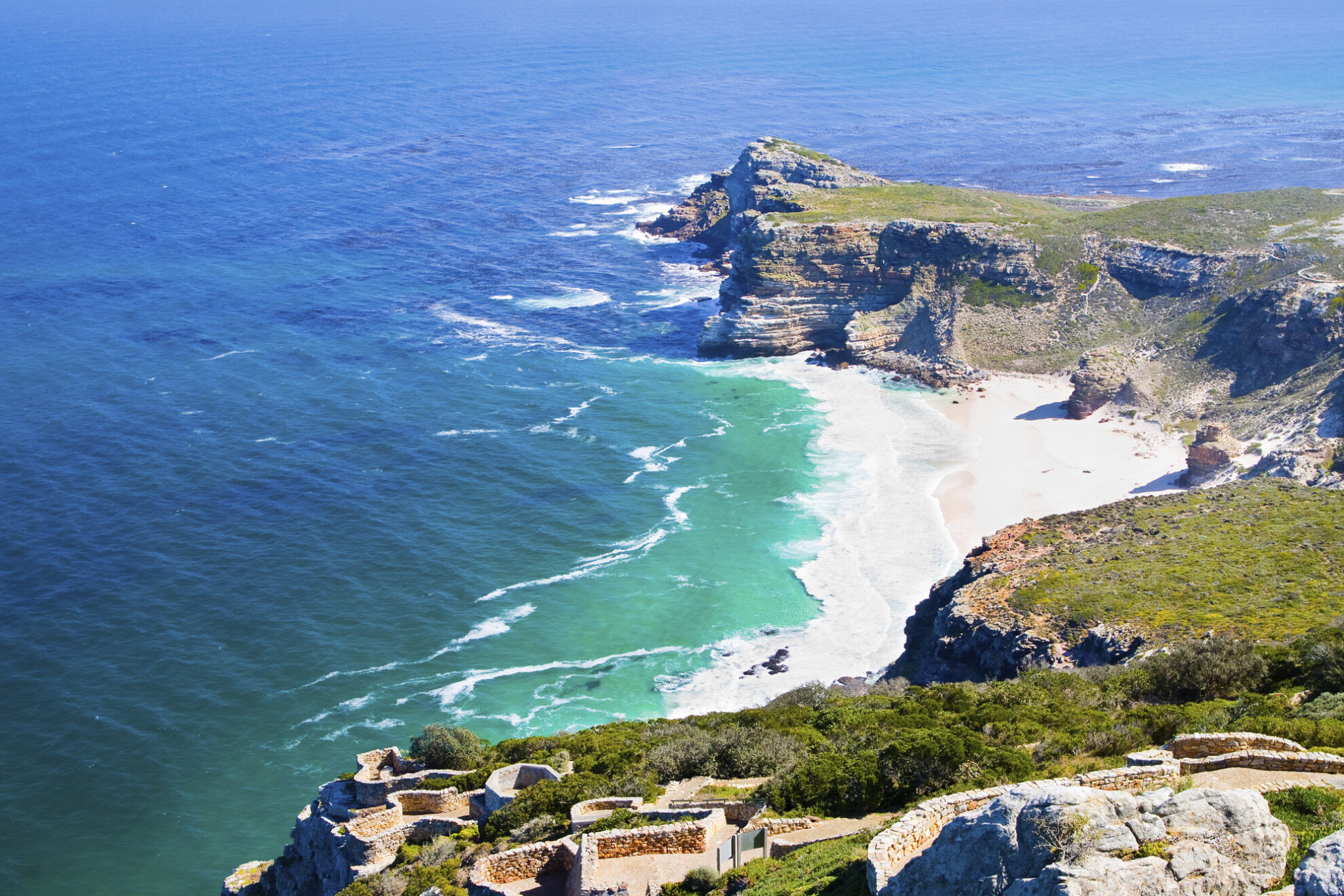 Luftansicht Kap der guten Hoffnung, Suedafrika
