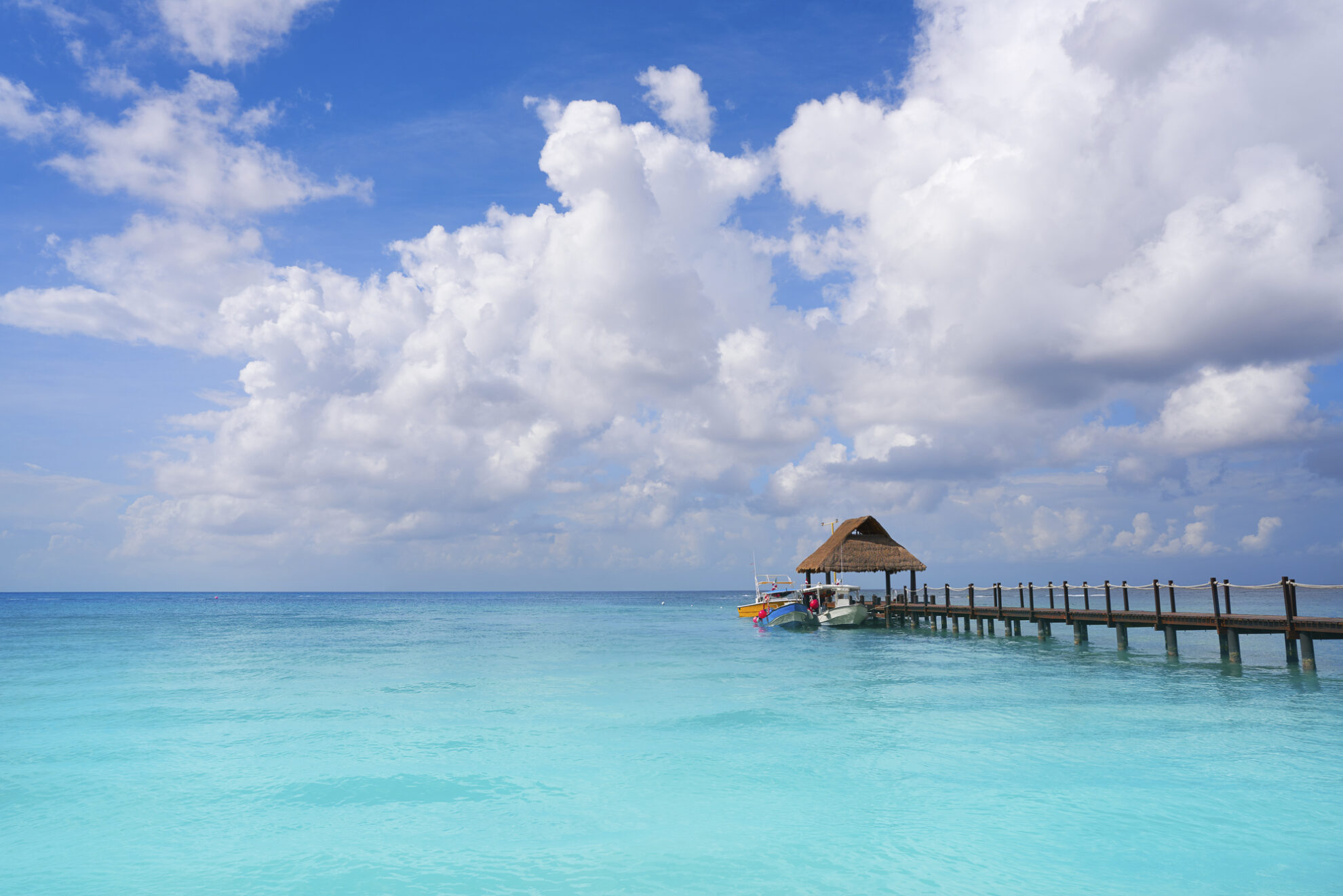 Strand Pier in Cozumel, Mexiko