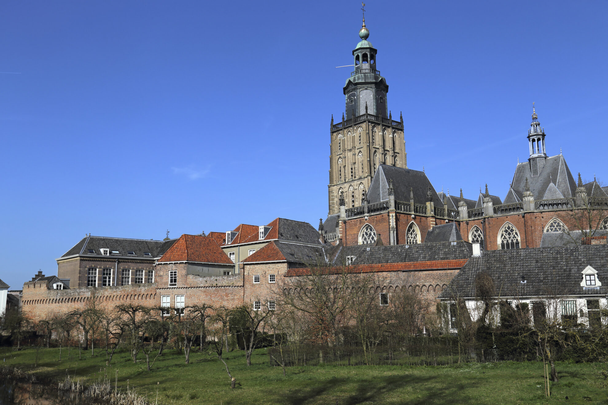 Saint Walburgiskerk Kirche in Zutphen, Niederlande