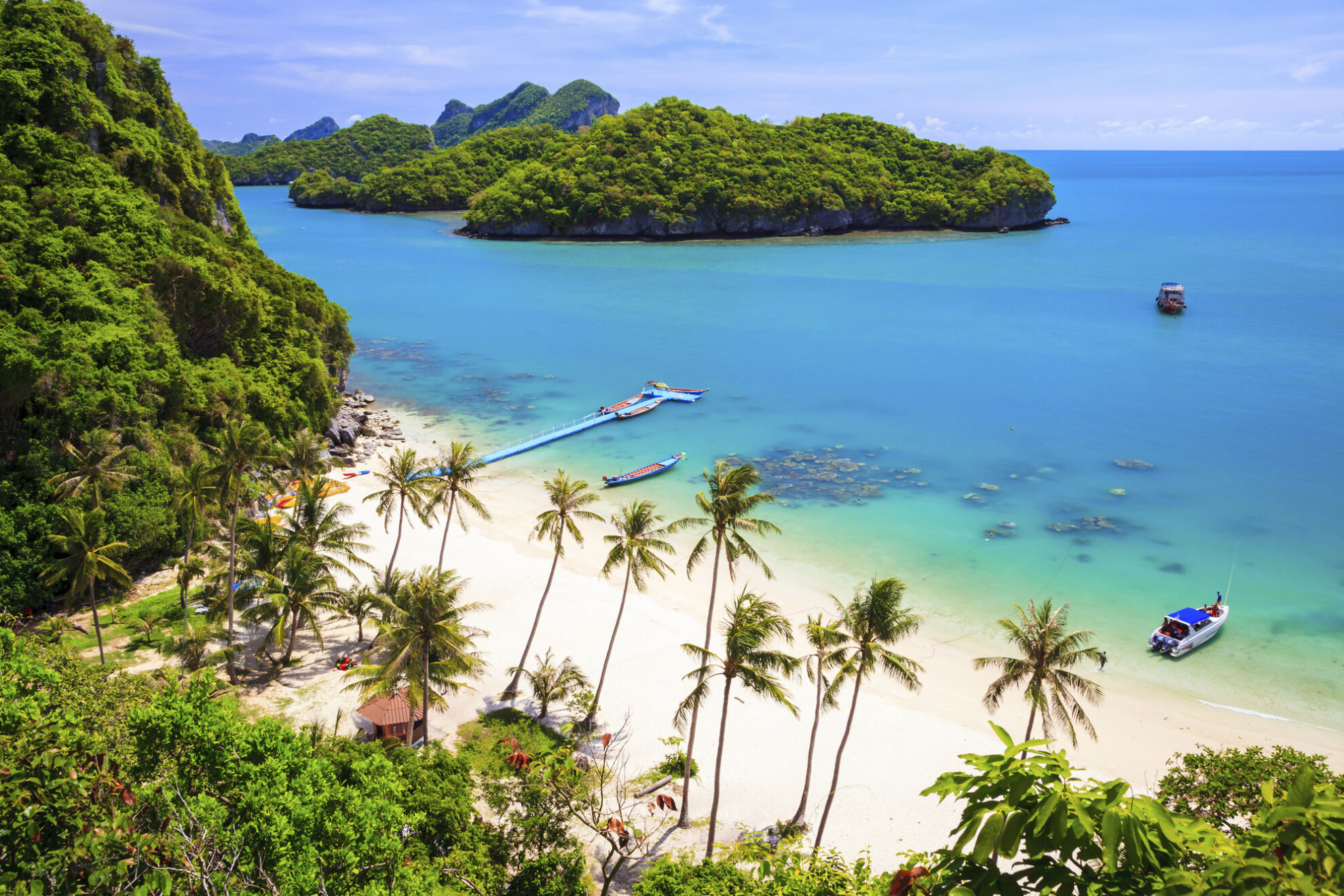 Strand von Koh Samui, Thailand