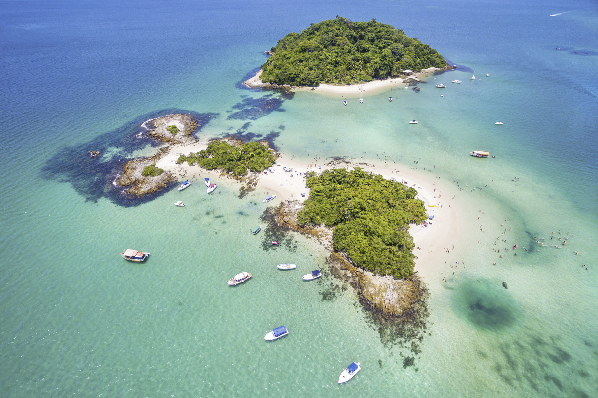 Luftansicht von Angro dos Reis, Brasilien