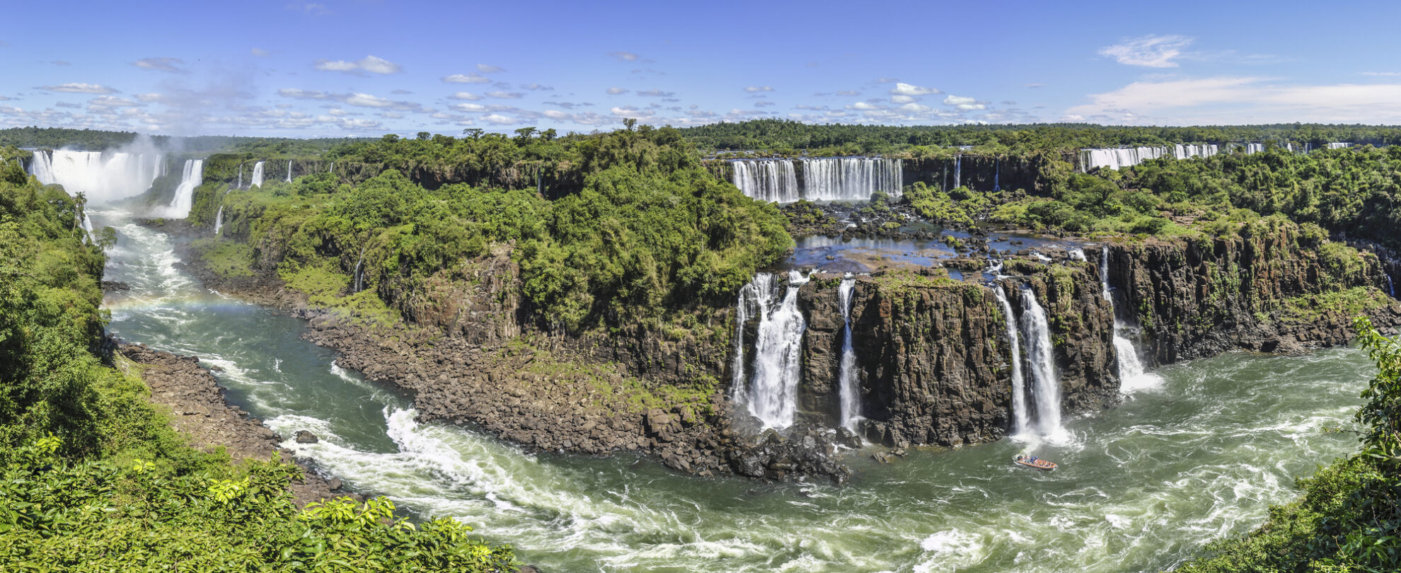 Iguaçu-Wasserfälle in Foz do Iguaçu, Brasilien
