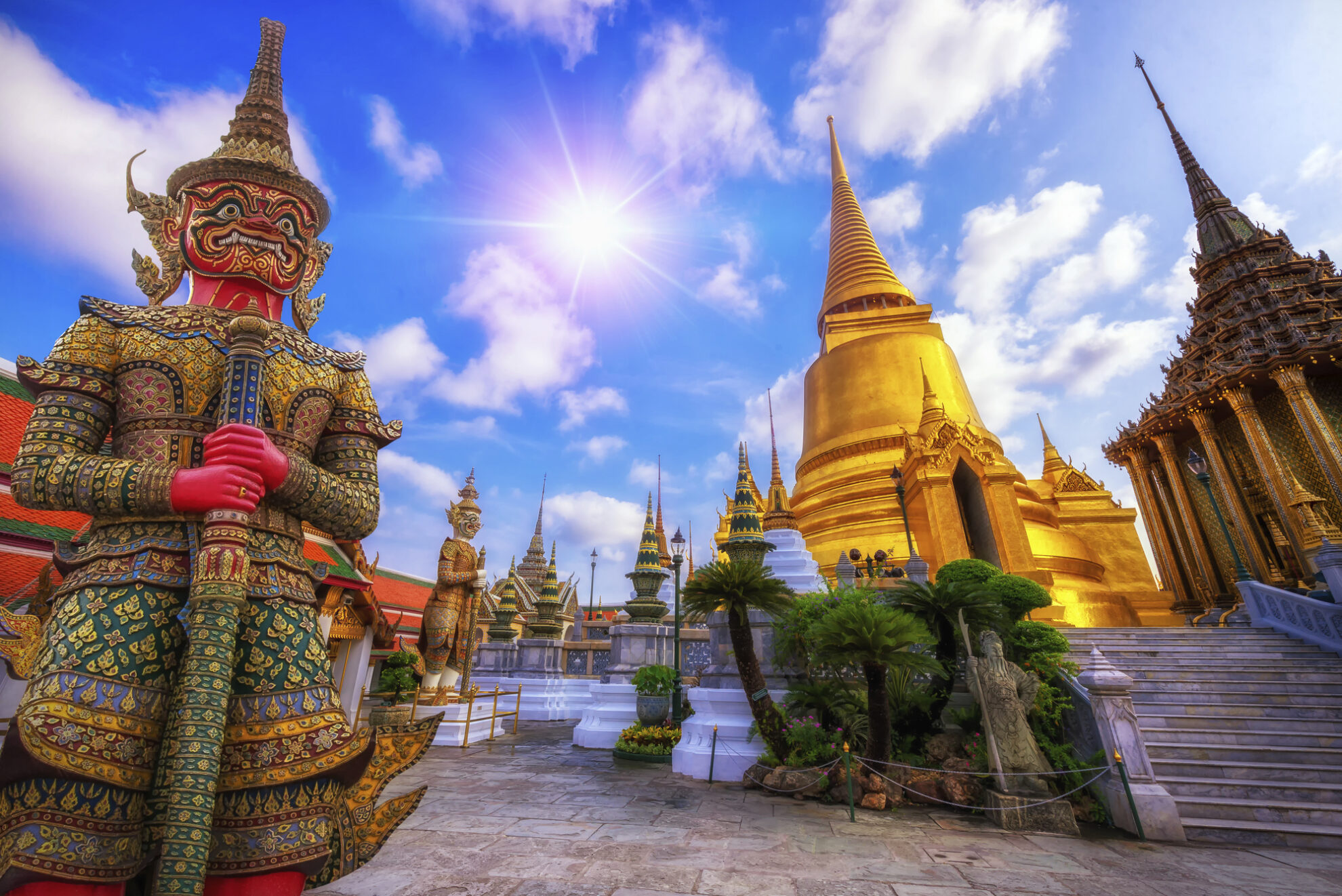 Tempel des Smaragd-Buddha in Bangkok, Thailand