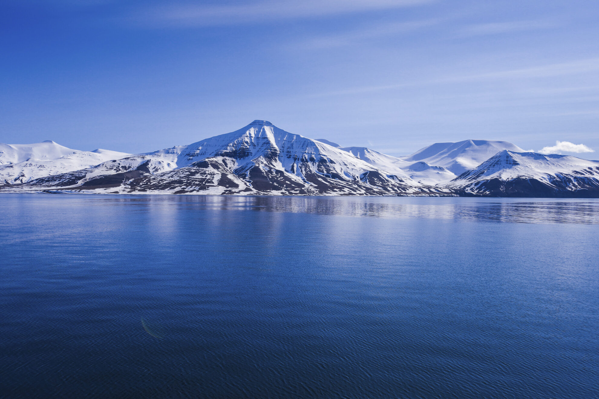 Landschaft auf Spitzbergen