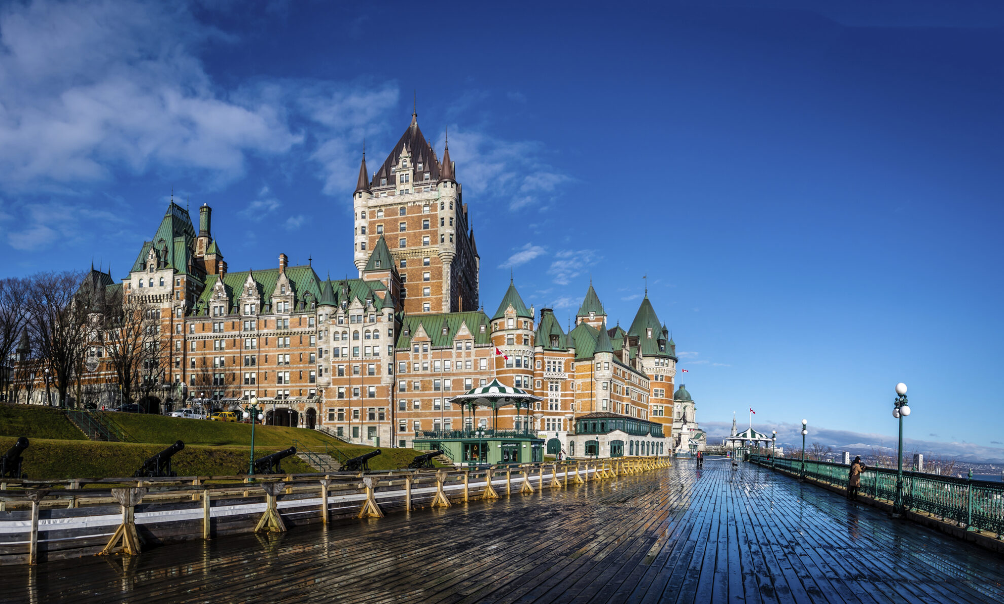 Schloss Frontenac in Quebec, Kanada