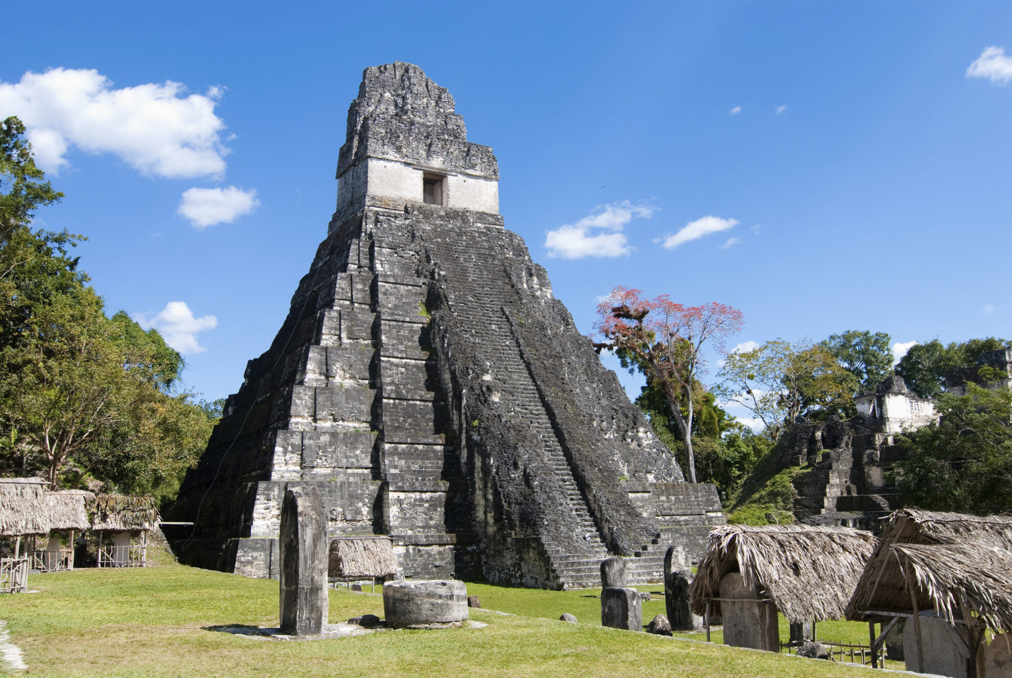 Maya Ruinen in Tikal, Guatemala