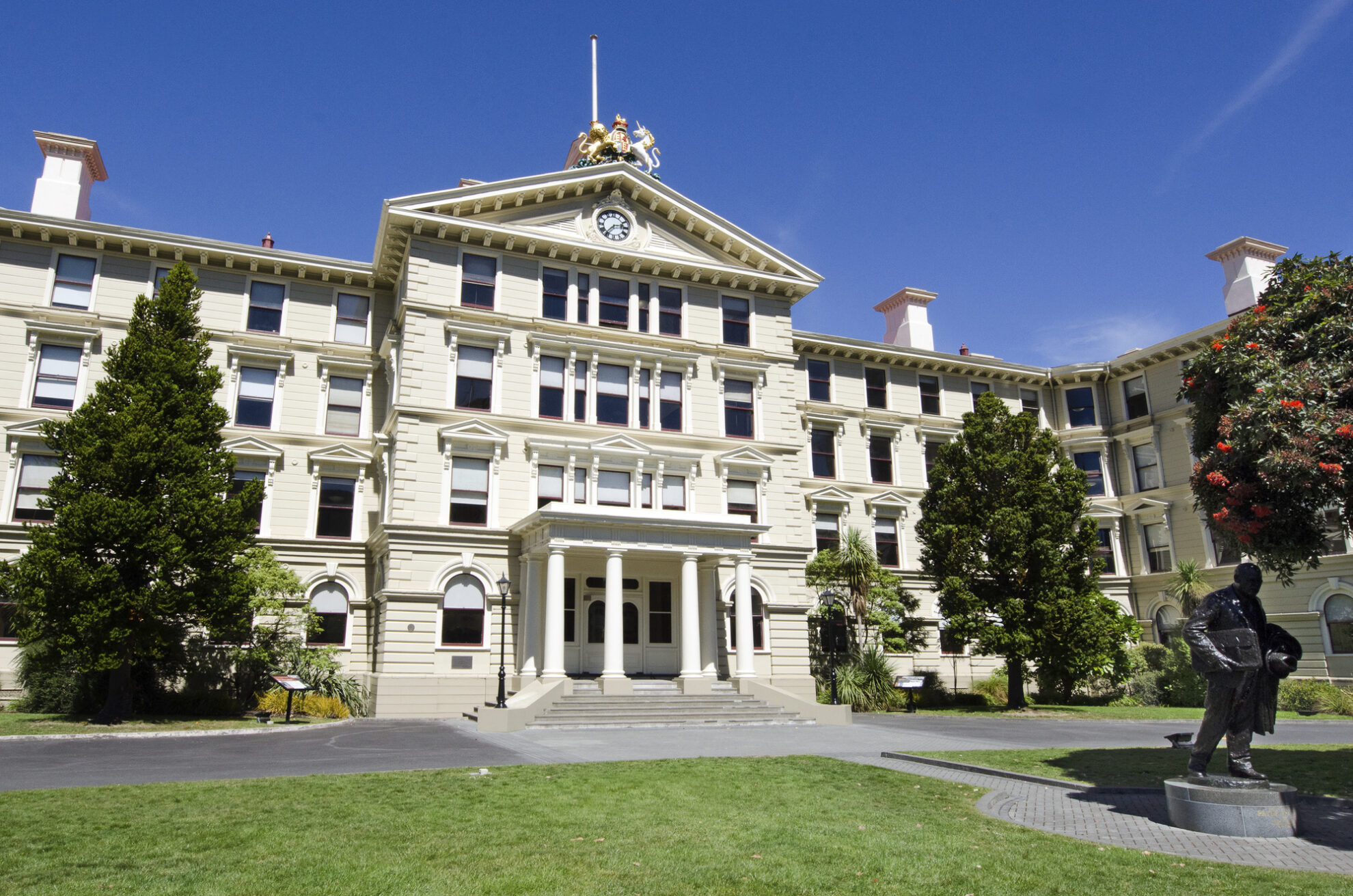 Parlamentsgebäude in Wellington, Neuseeland