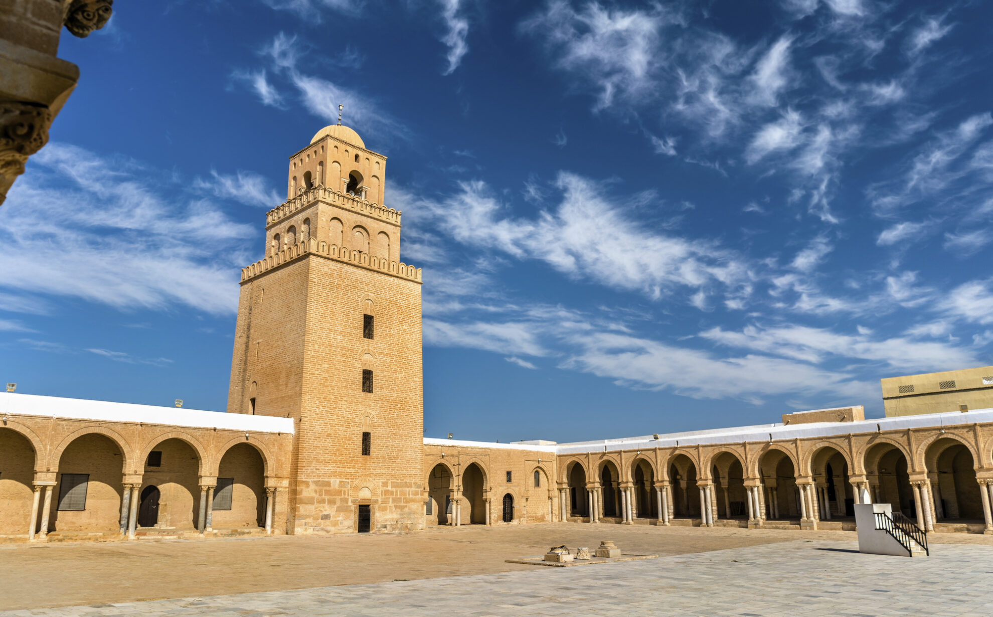 Große Moschee von Kairouan, Tunesien