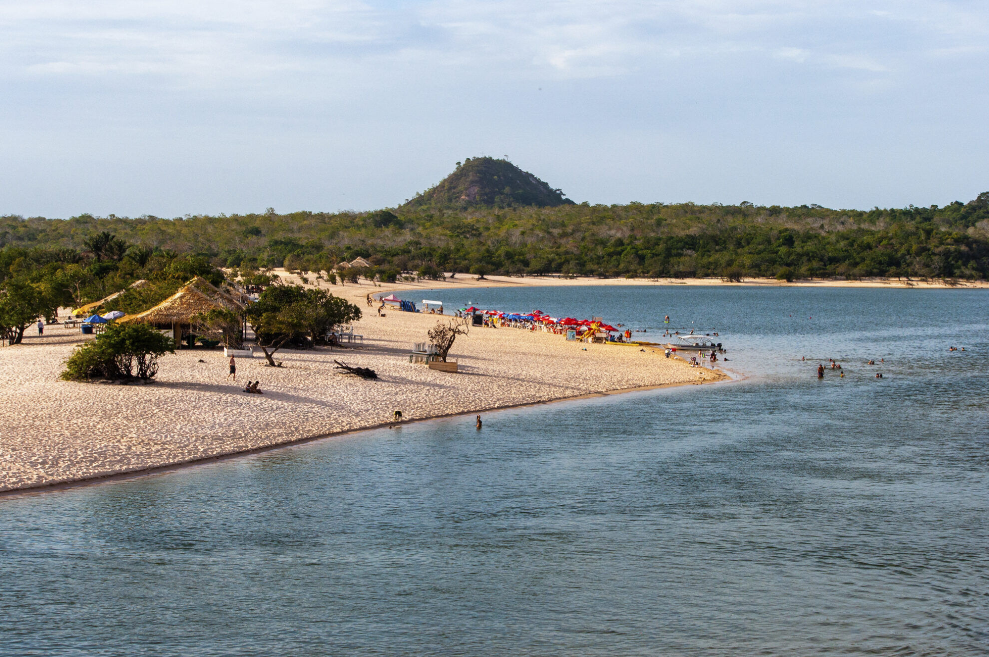 Ufer von Alter do Chao, Brasilien