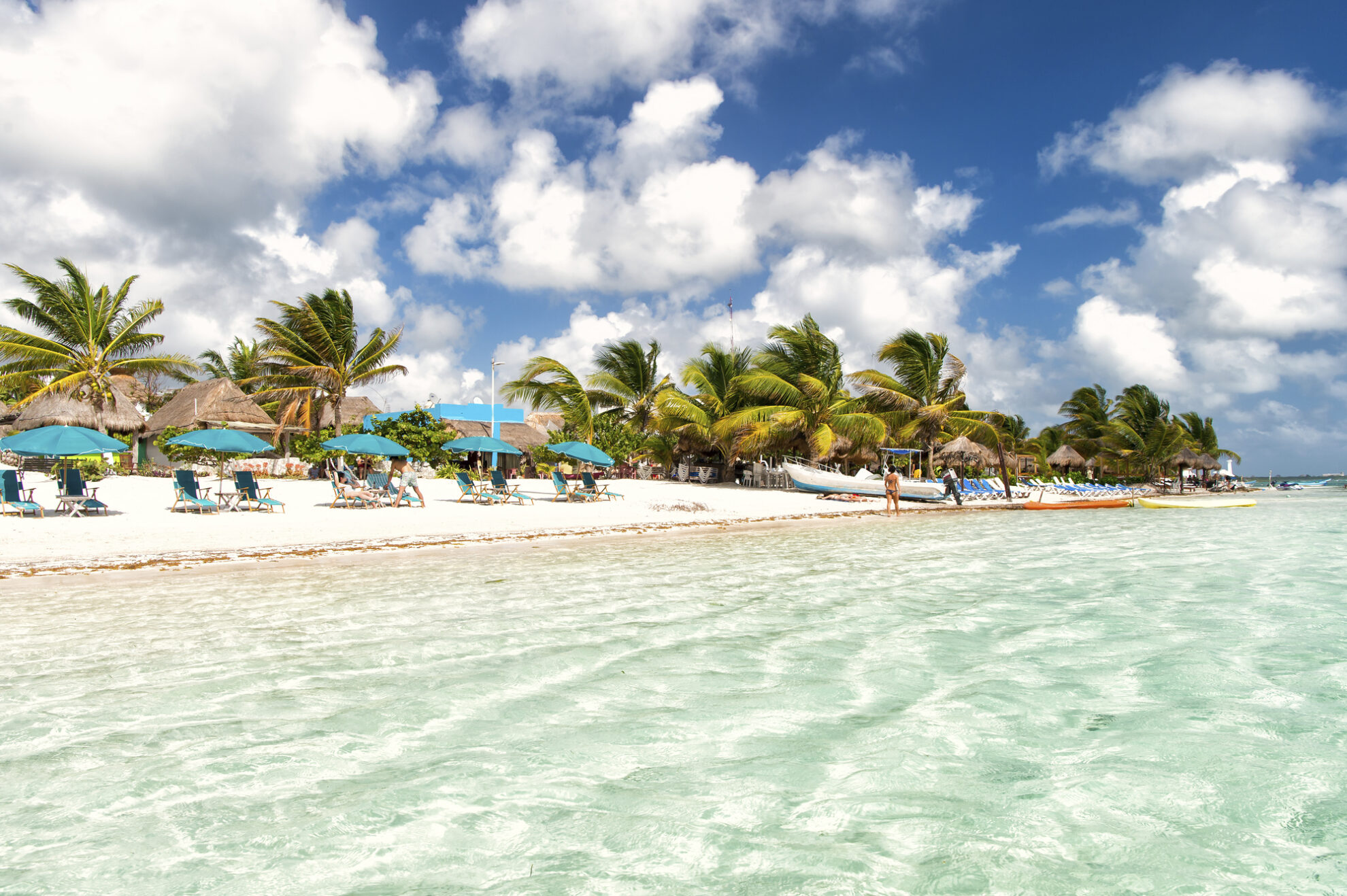 Strand von Costa Maya, Mexiko