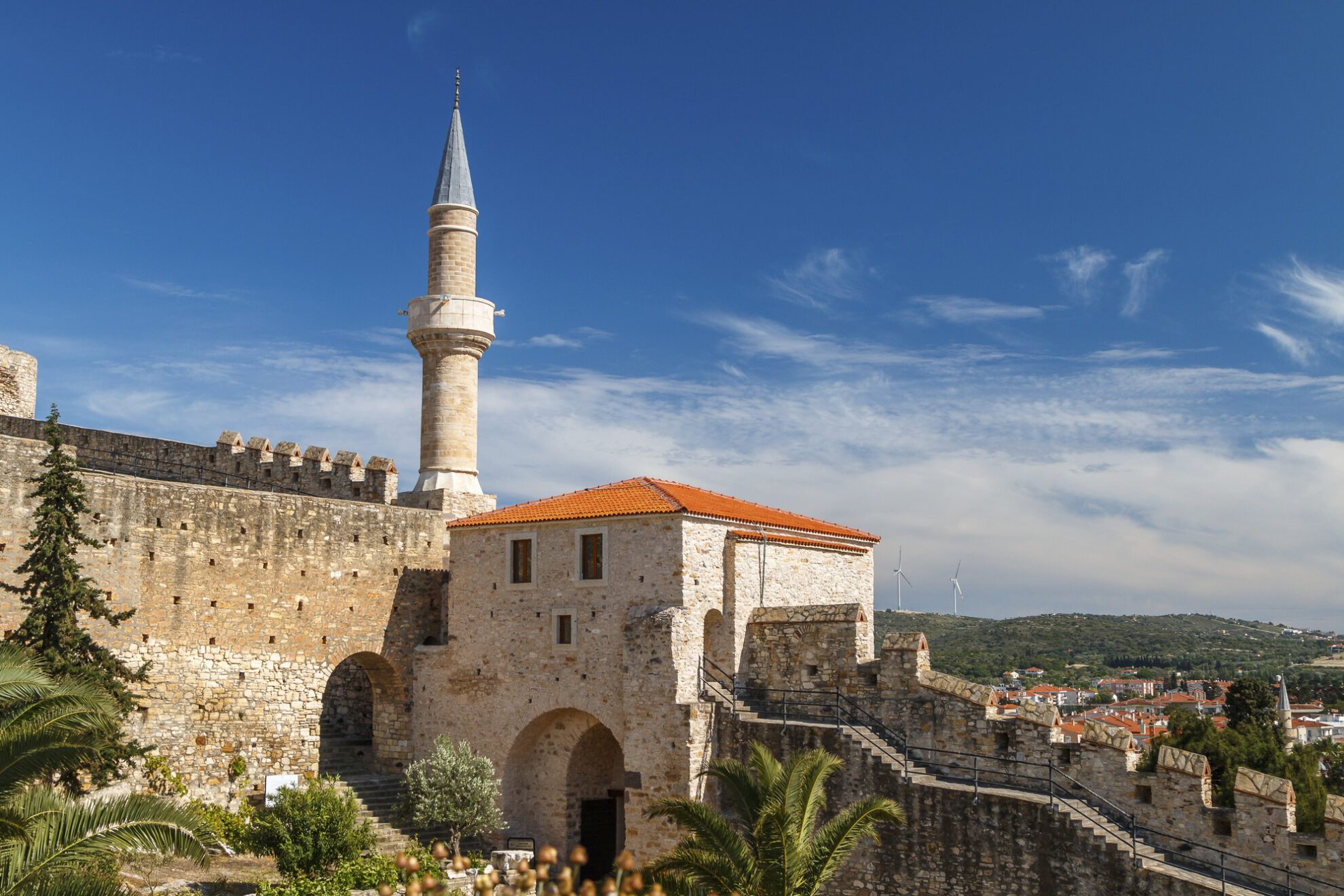 Ottoman Festung in Çesme, Türkei