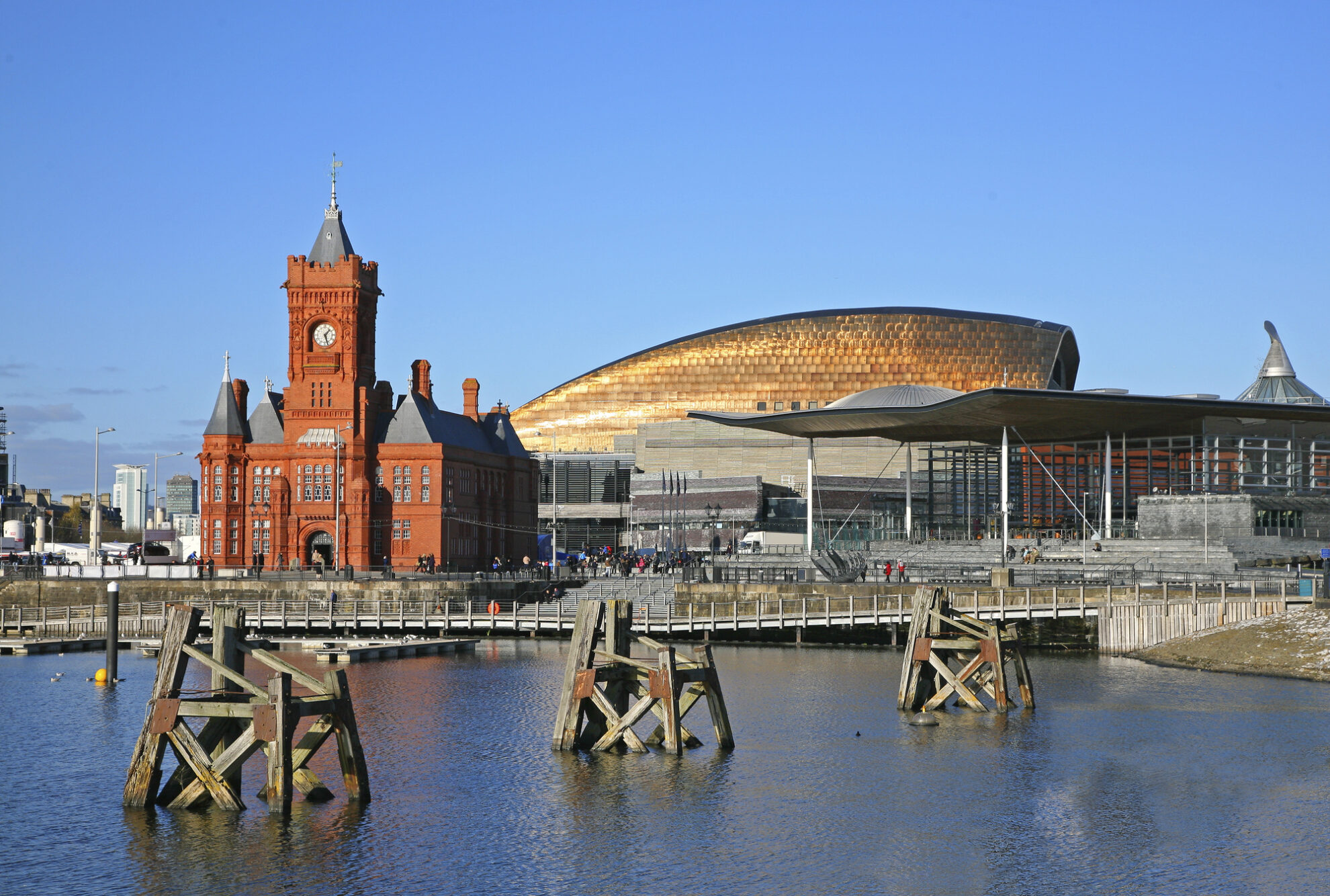 Pierhead Building in Cardiff, Wales