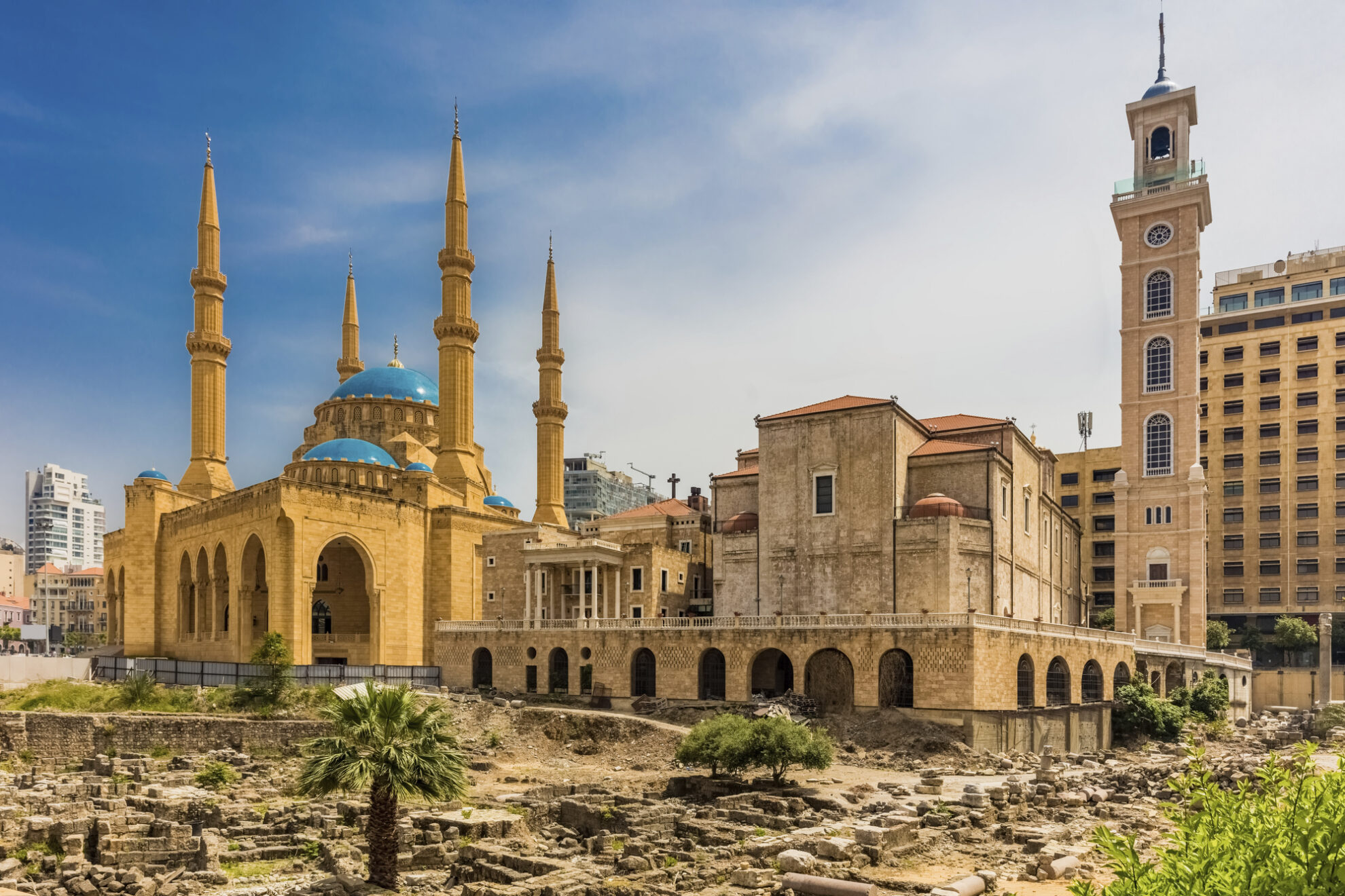 Mohammad Al-Amin Moschee in Beirut, Libanon