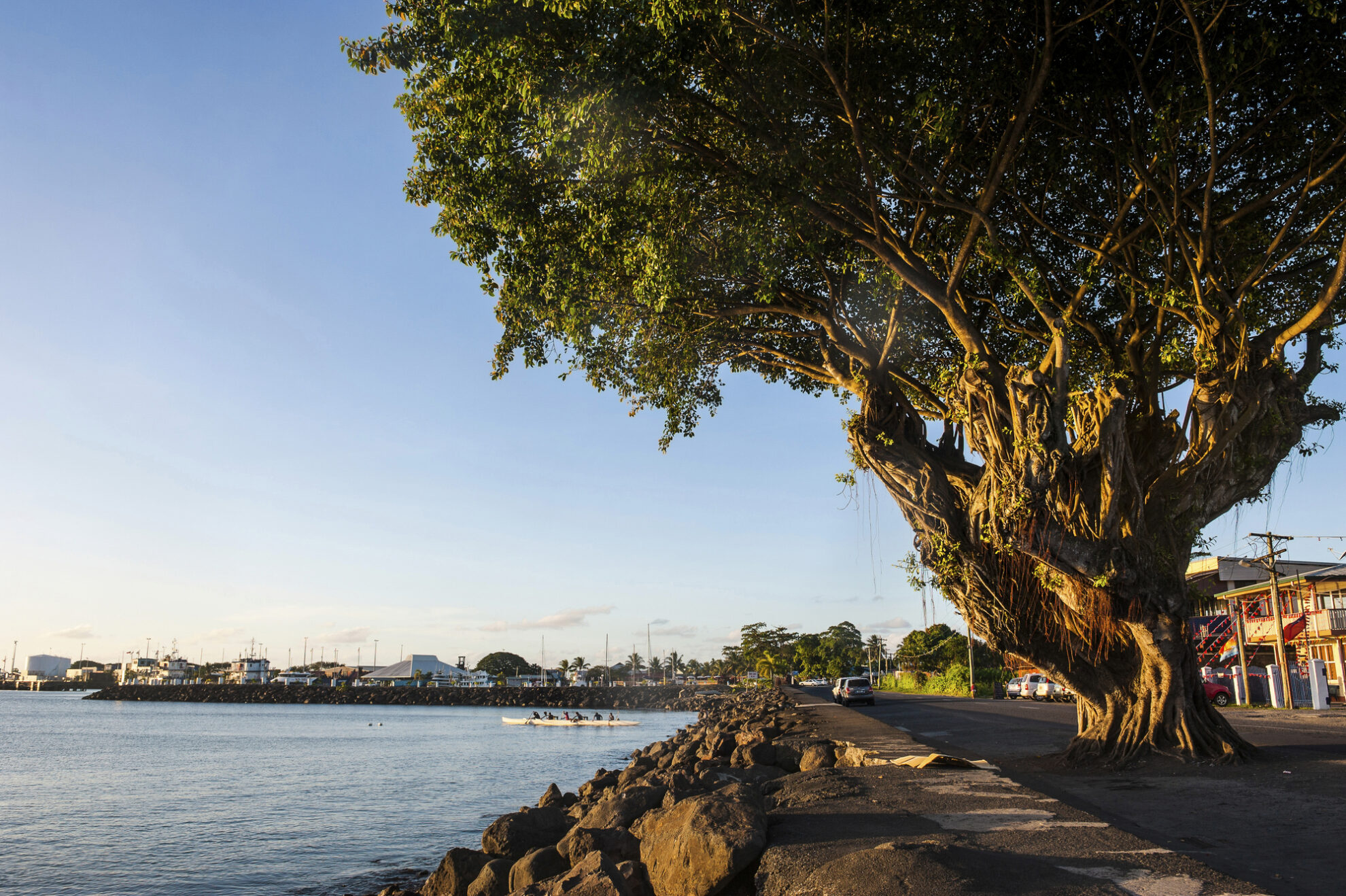 Strandpromenade von Apia, Samoa