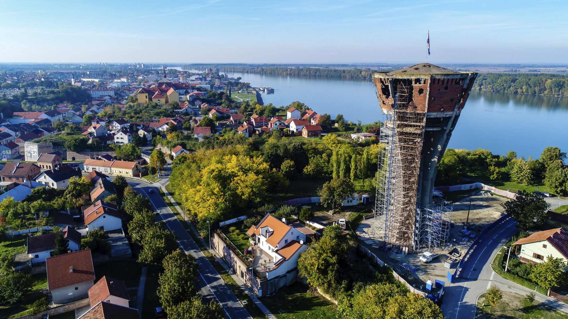 Wasserturm in Vukovar, Kroatien