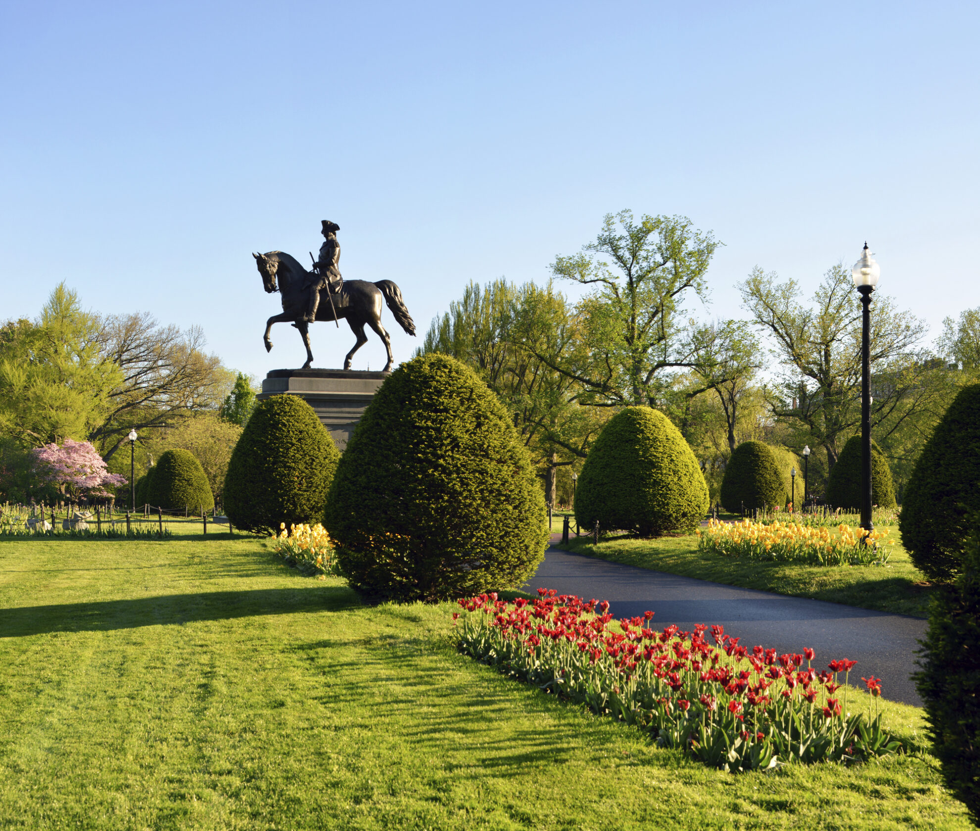 Reiterdenkmal in George Washington, USA