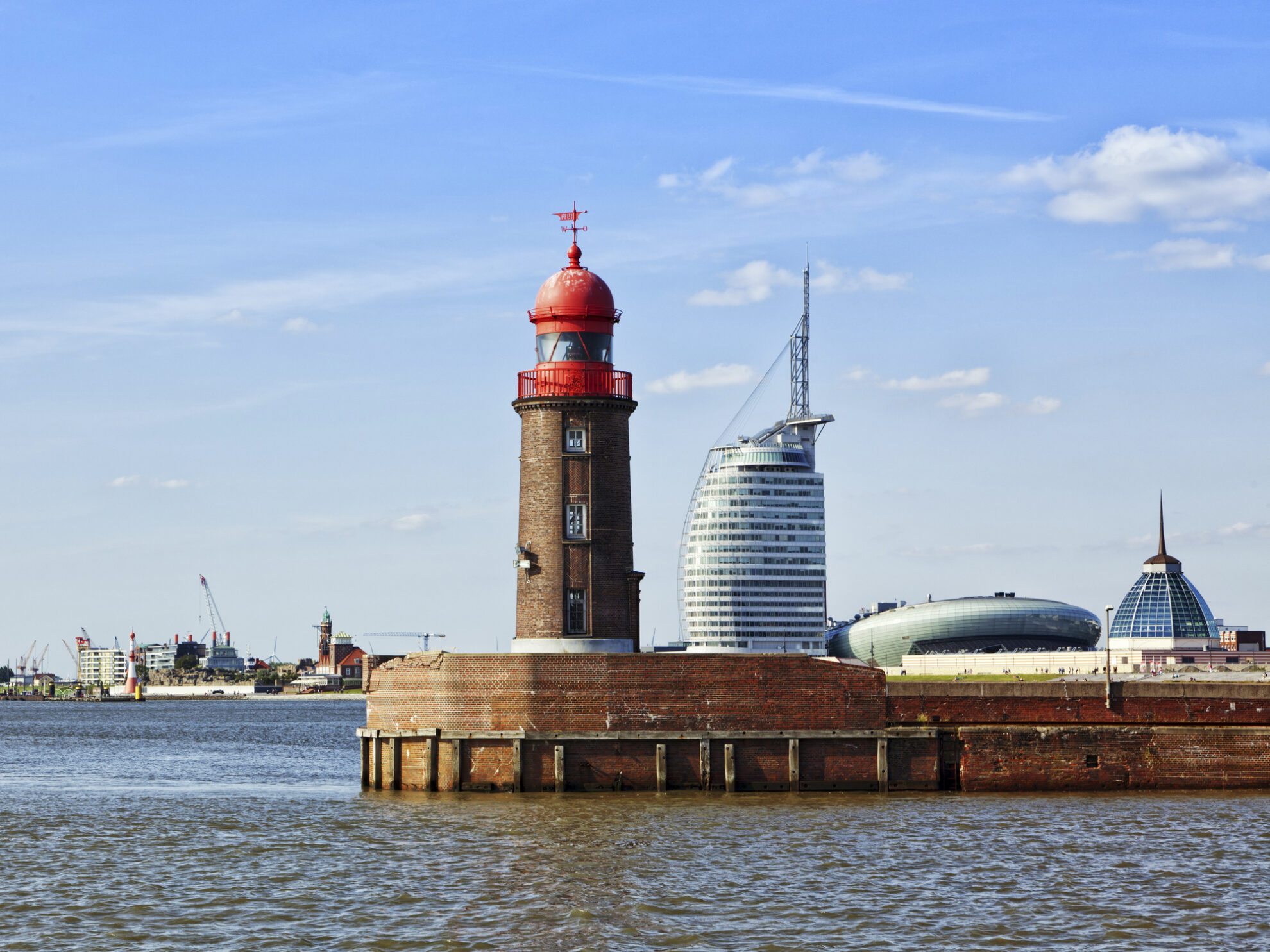 Leuchtturm in Bremerhaven, Deutschland