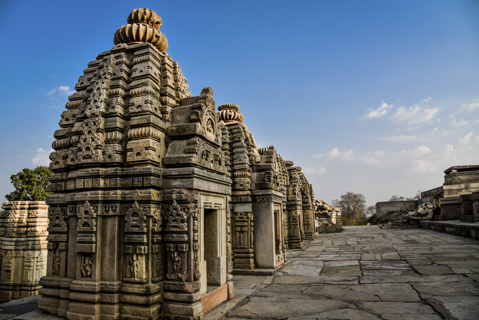 Hinduistische Tempel in Bateshwar, Indien