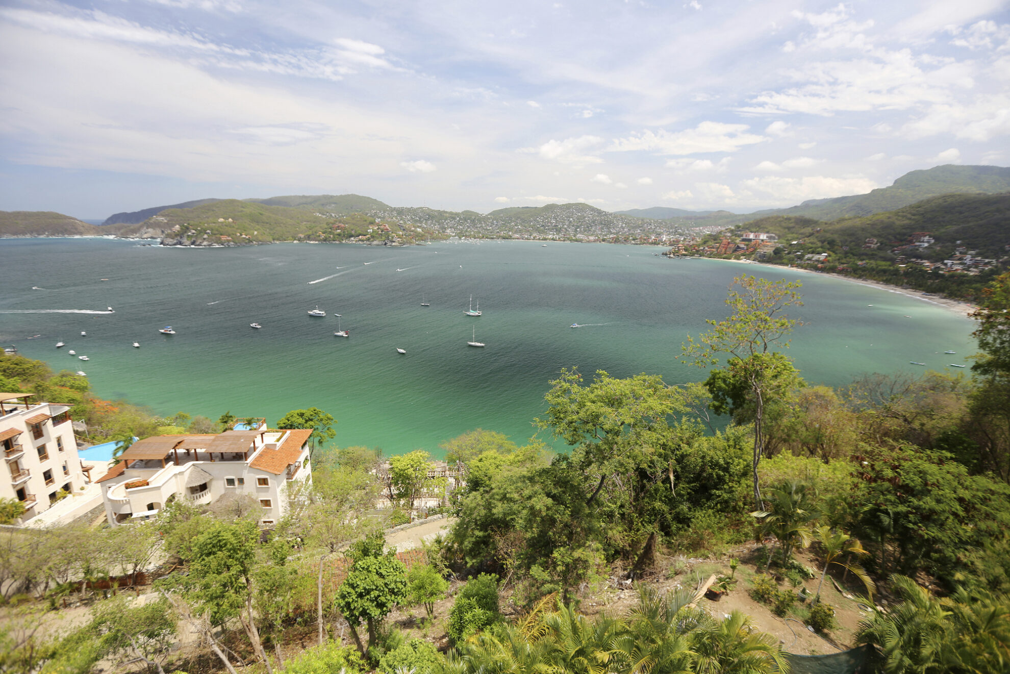 Zihuatanejo Strand, Mexiko