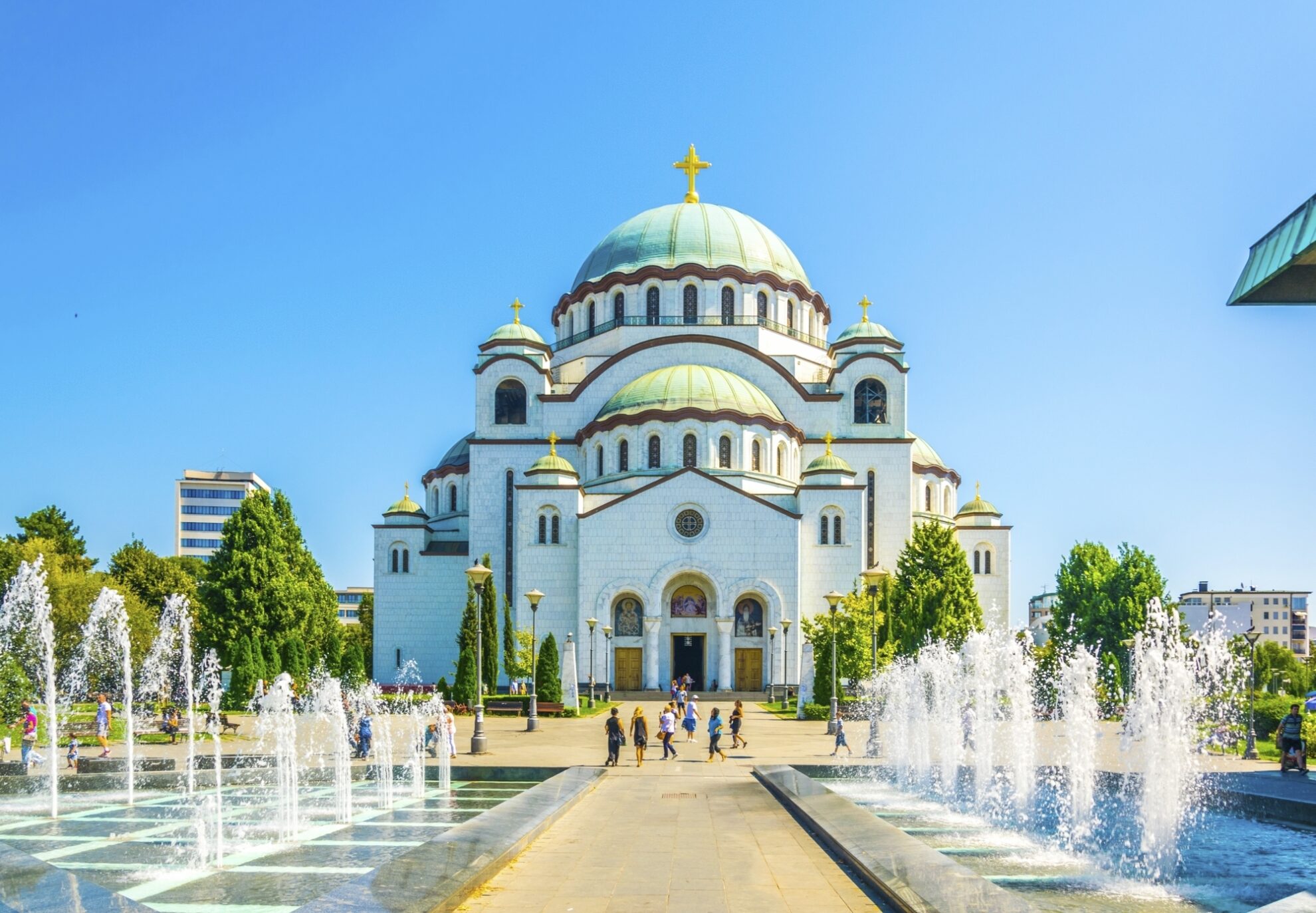 Dom des Heiligen Sava in Belgrad, Serbien