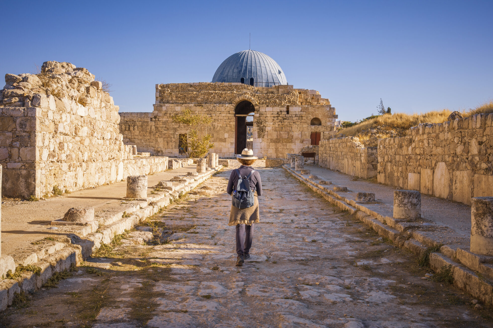 Zitadellenhügel in Amman, Jordanien