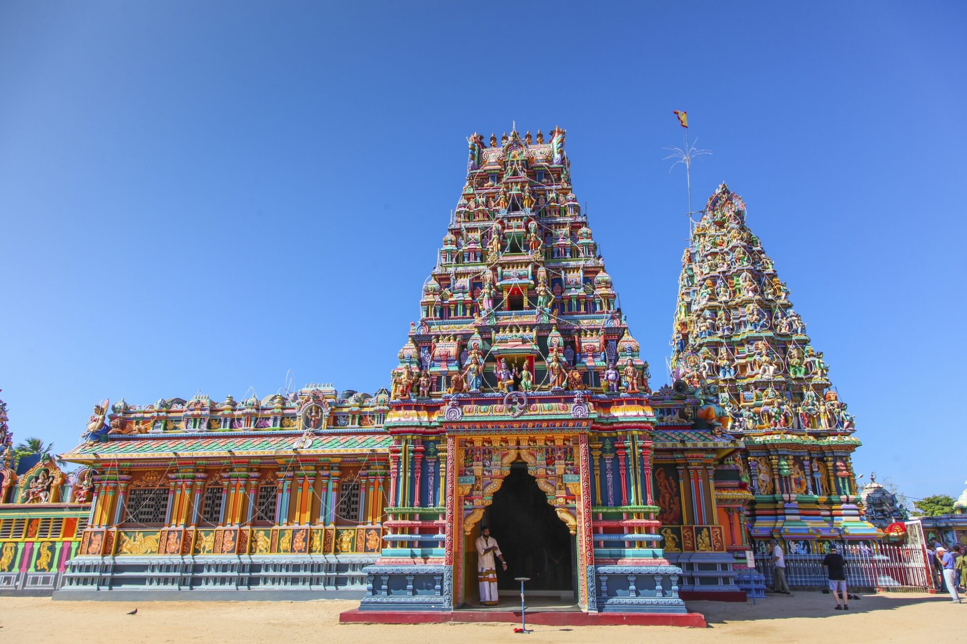 Tempel in Trincomalee, Sri Lanka