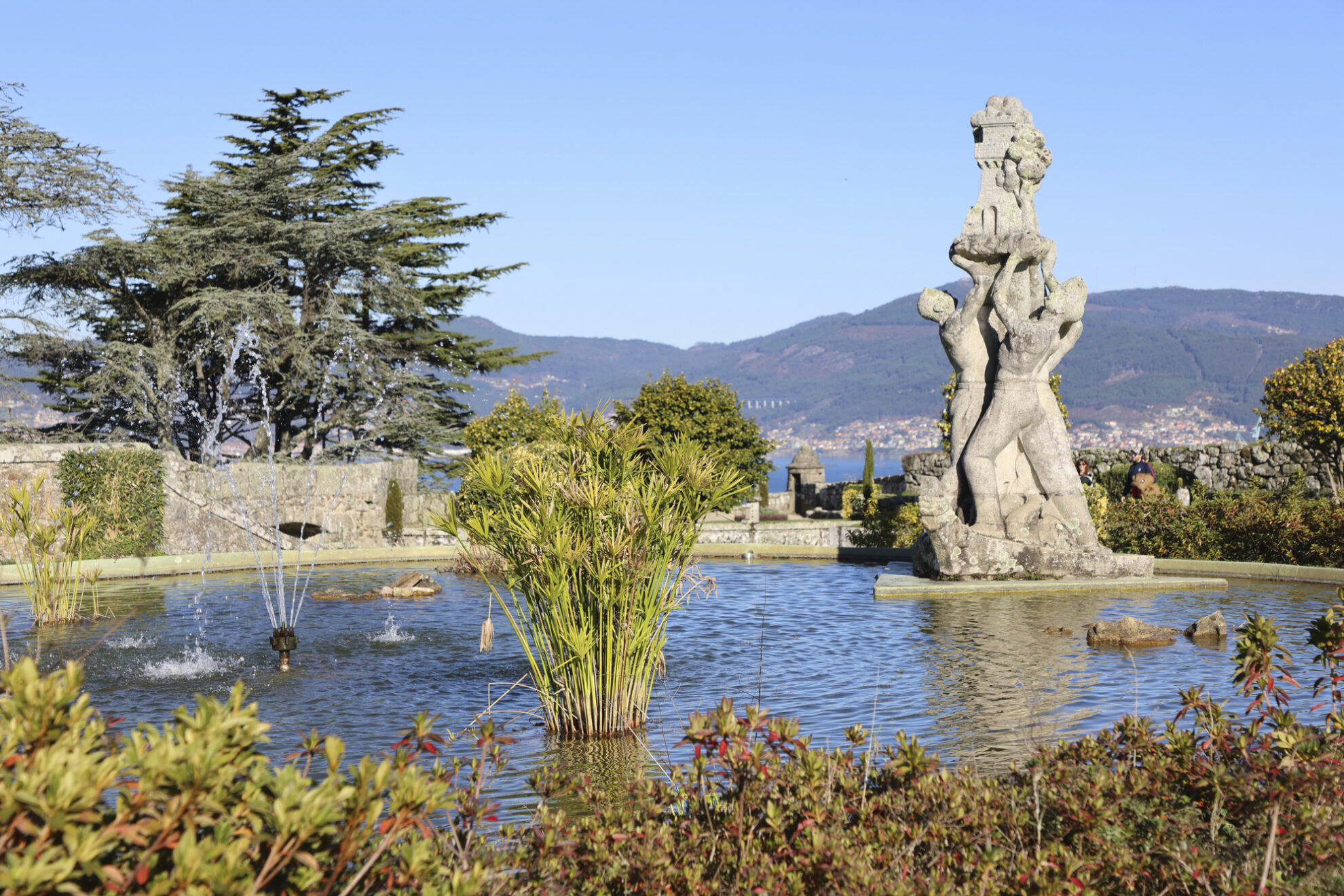 Vigo, Castelo de San Sebastian, Spanien