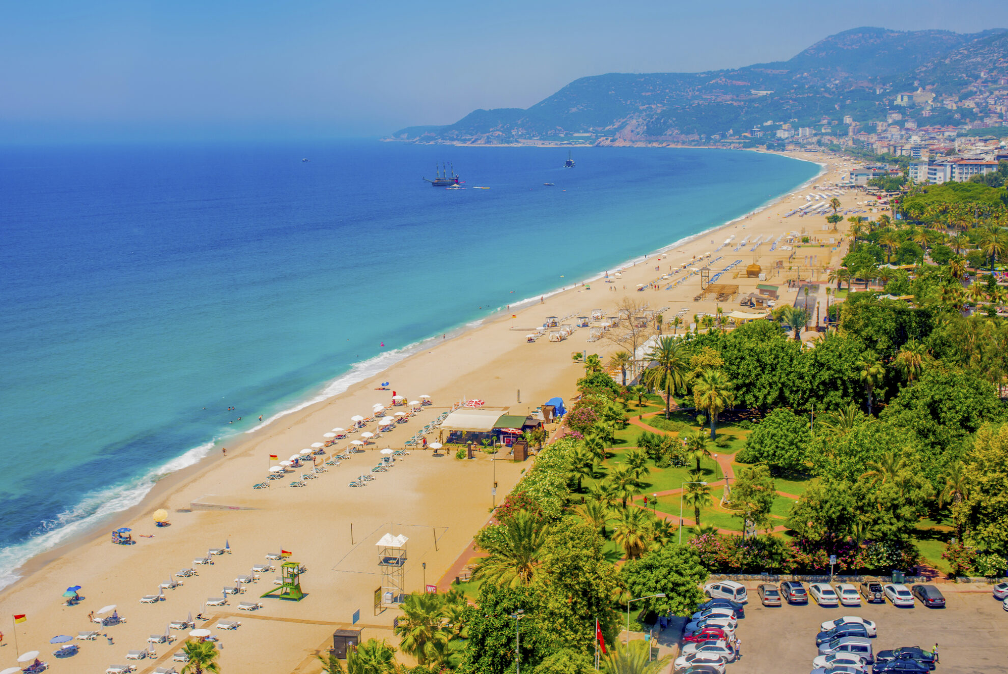 Alanya, Cleopatra Strand, Türkei