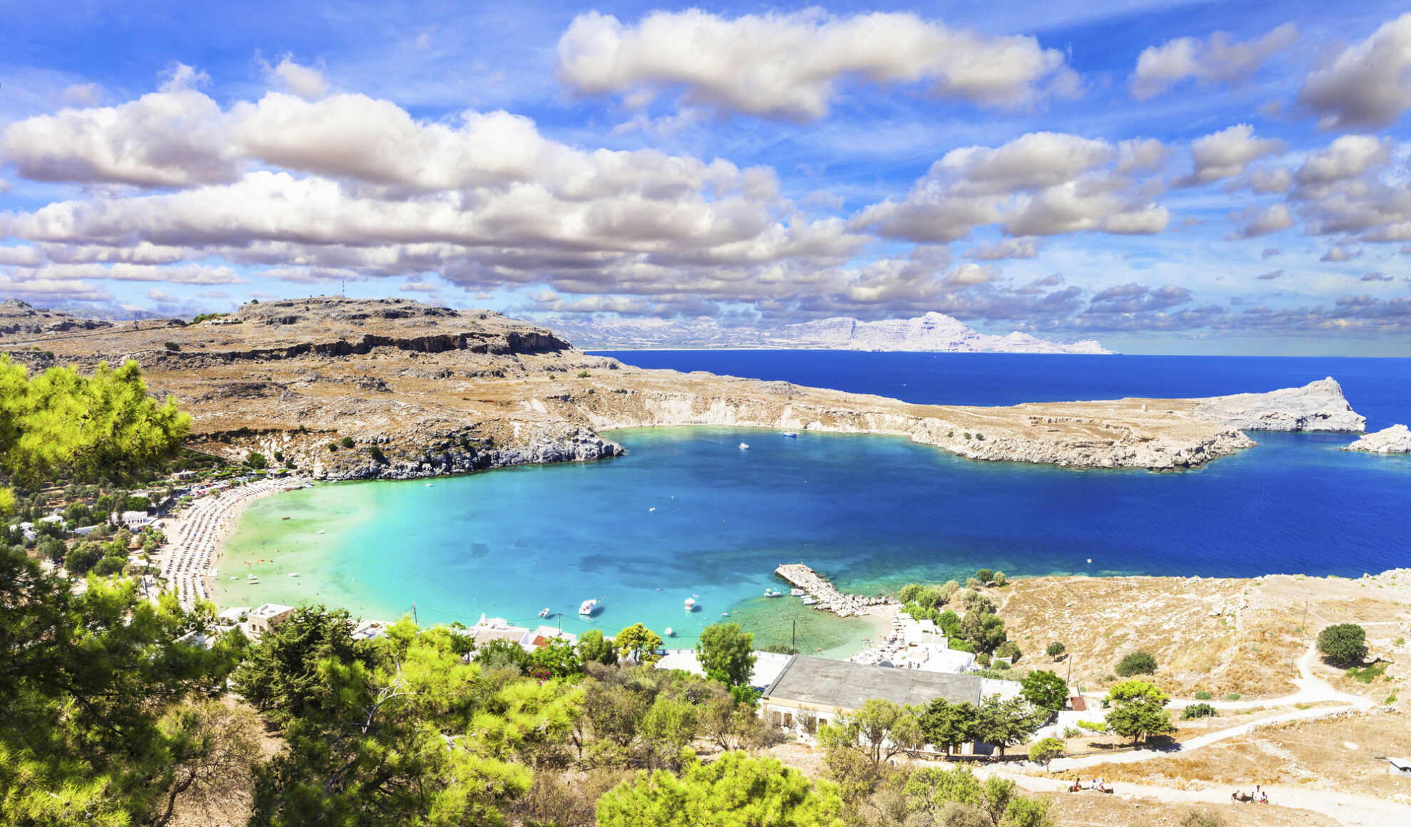 Rhodos, Strand Lindos