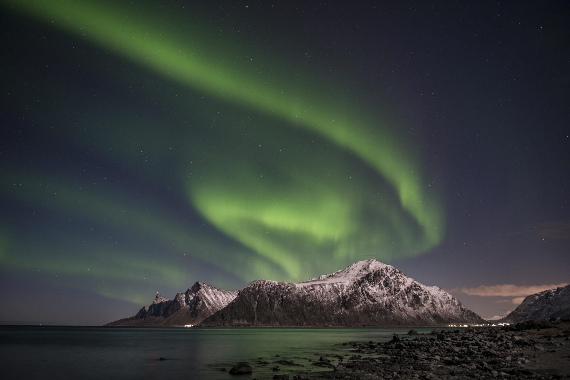 Spitzbergen, Polarlichter