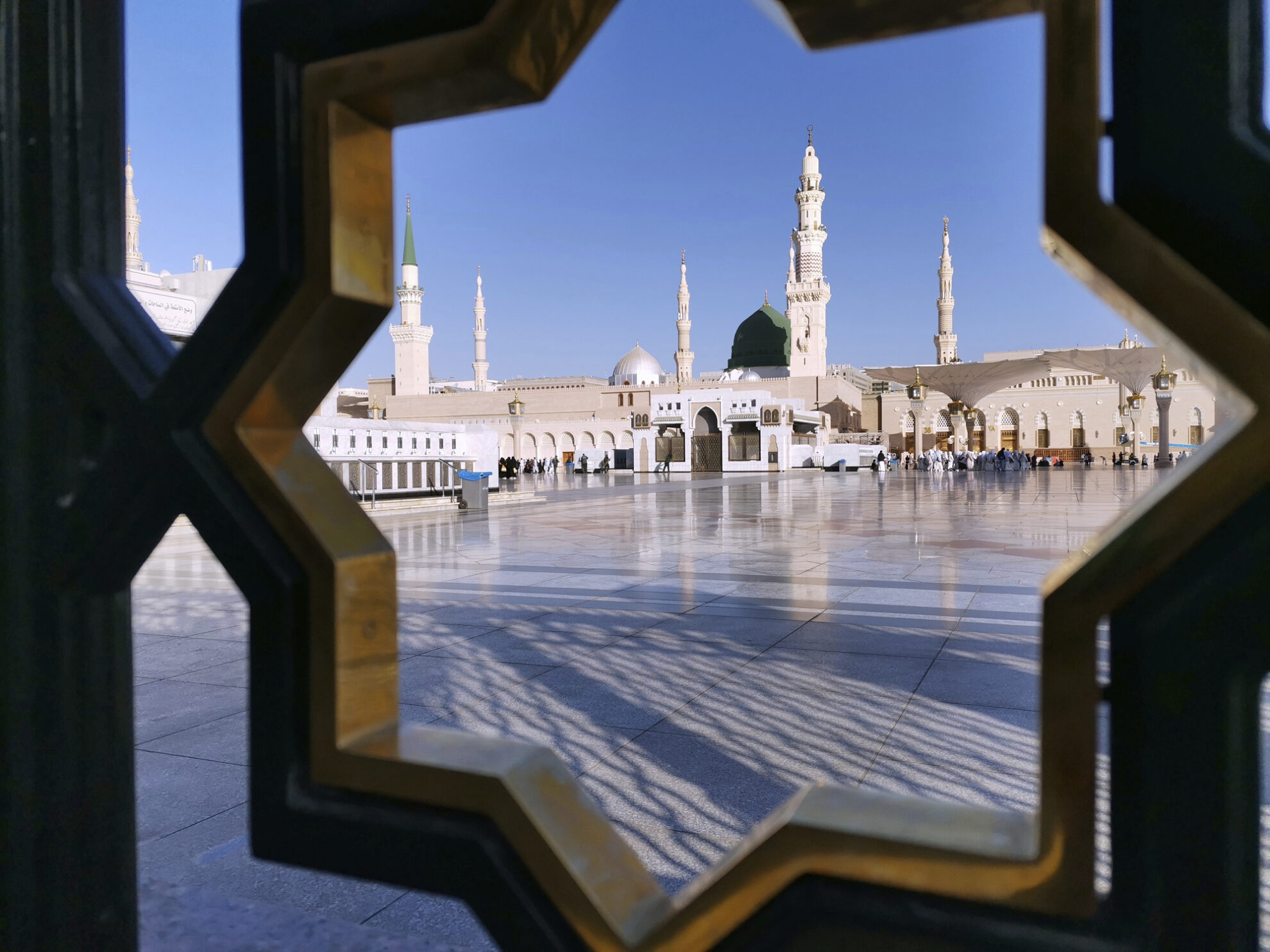 Prophetenmoschee in Medina, Saudi-Arabien