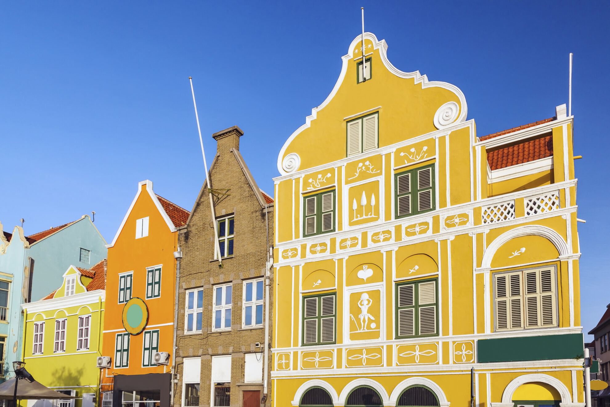 Willemstad, Kolonialhäuser