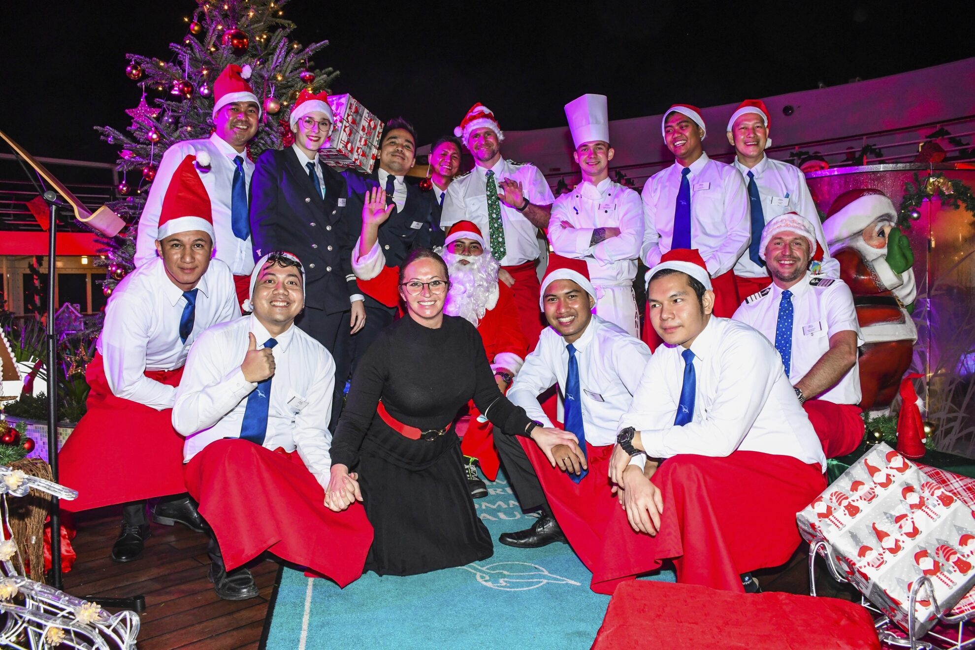 Weihnachten auf MS Artania