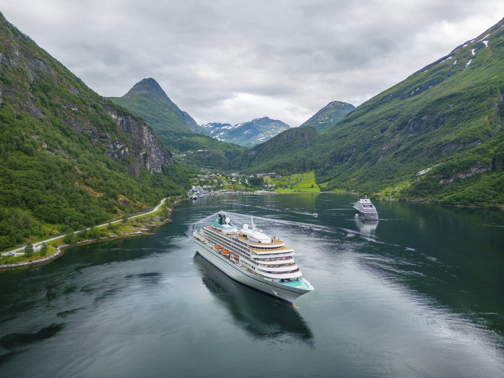 MS Amera im Geirangerfjord
