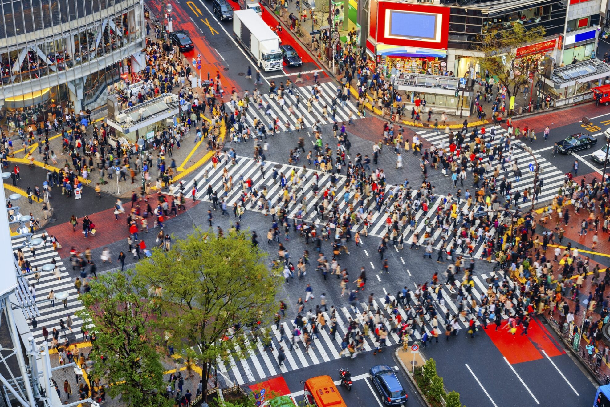 Tokio, Shibuya Kreuzung