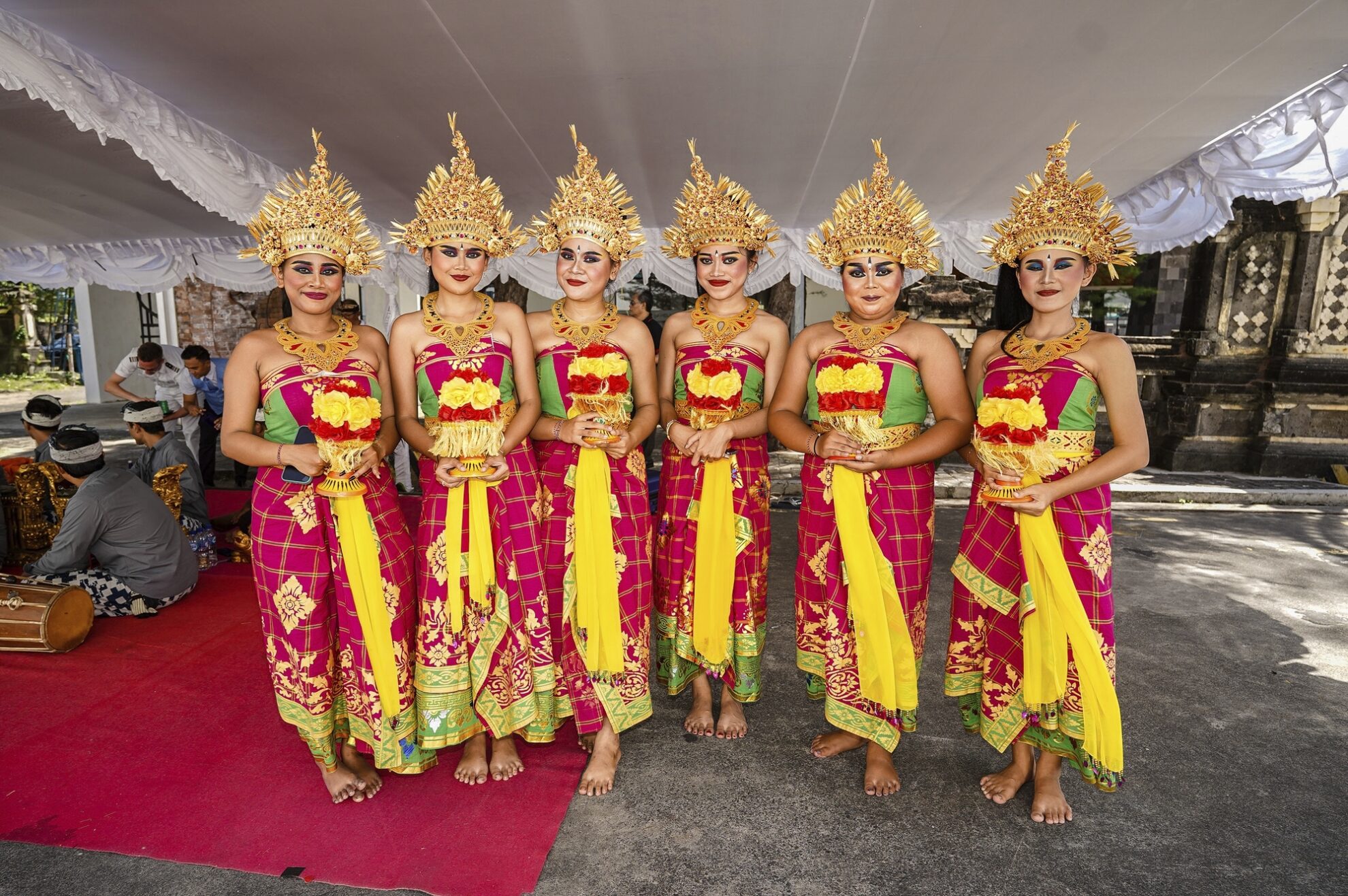 Bali, Willkommenszeremonie