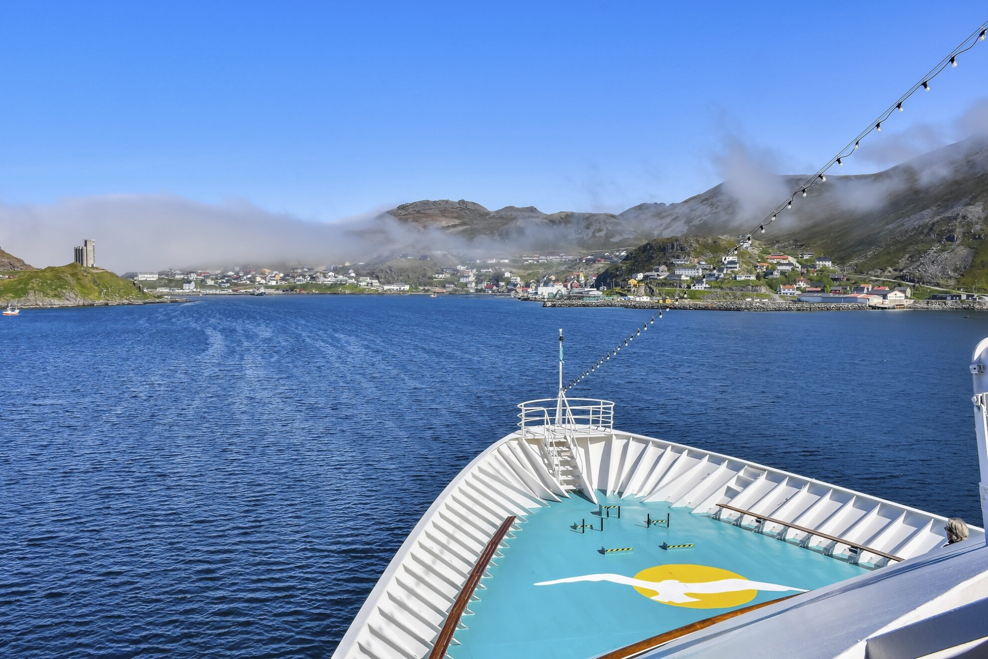 MS Amera vor Honningsvag