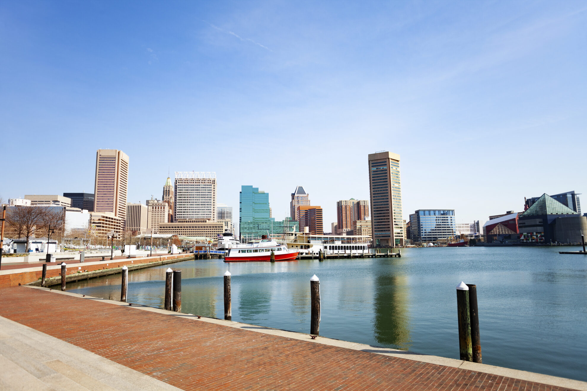 Hafen von Baltimore, USA