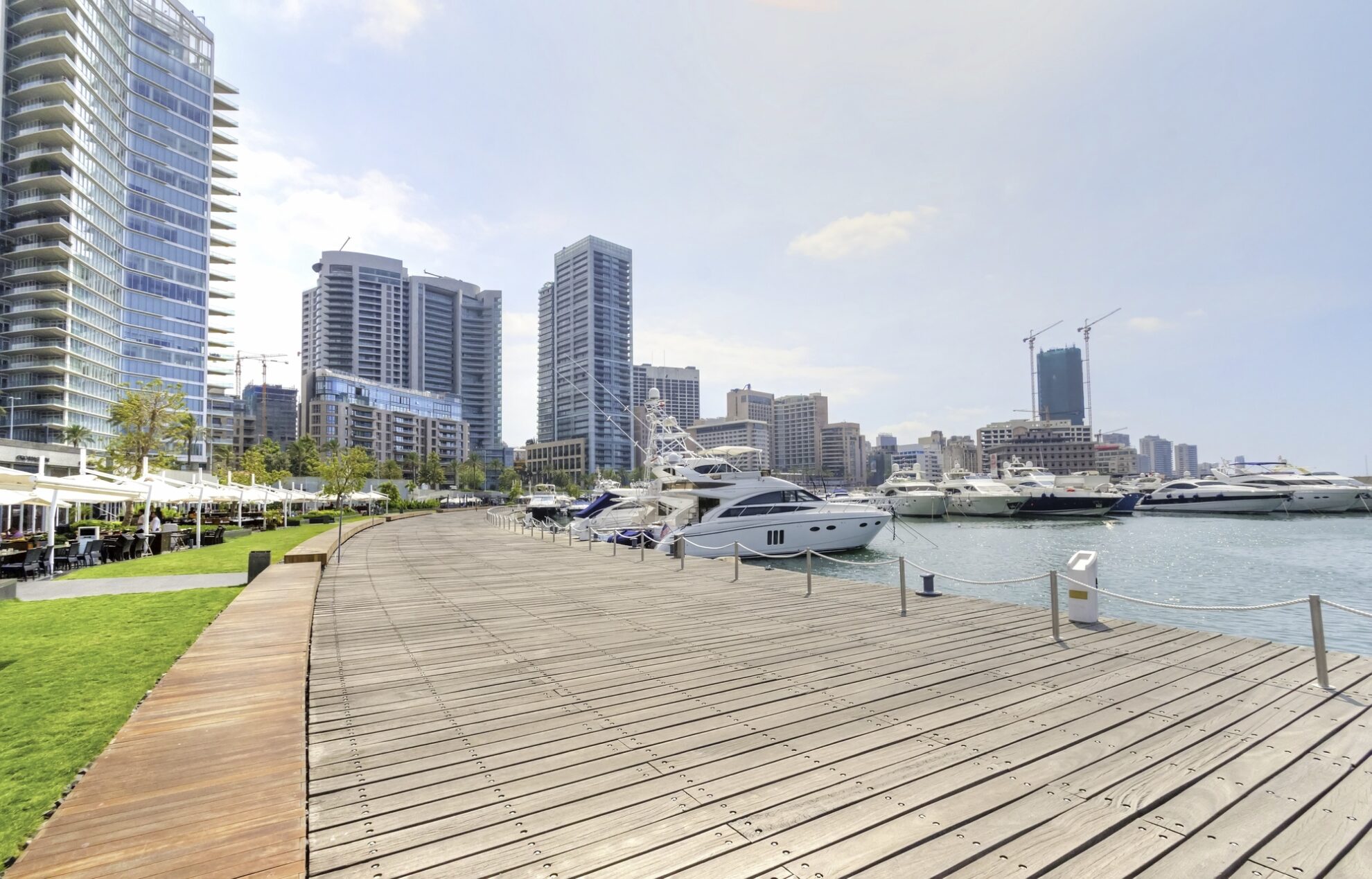 Zaitunay Bay in Beirut, Libanon