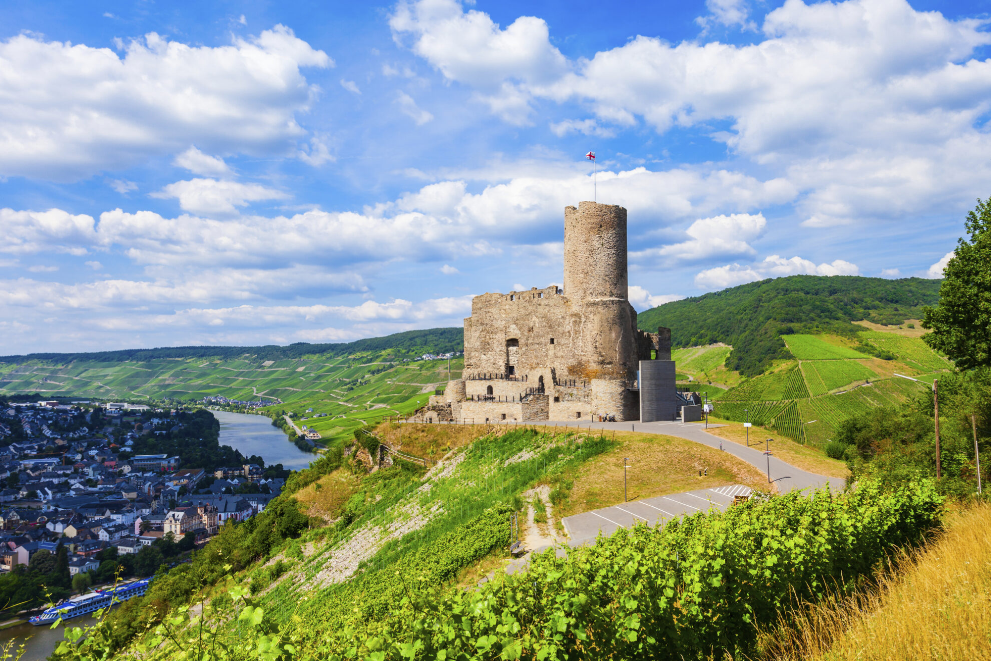 Landshut Burgruinen in Bernkastel-Kues, Deutschland