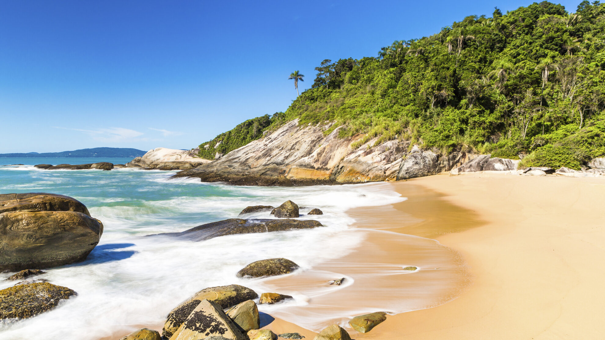 Estaleirinho Beach, Brasilien