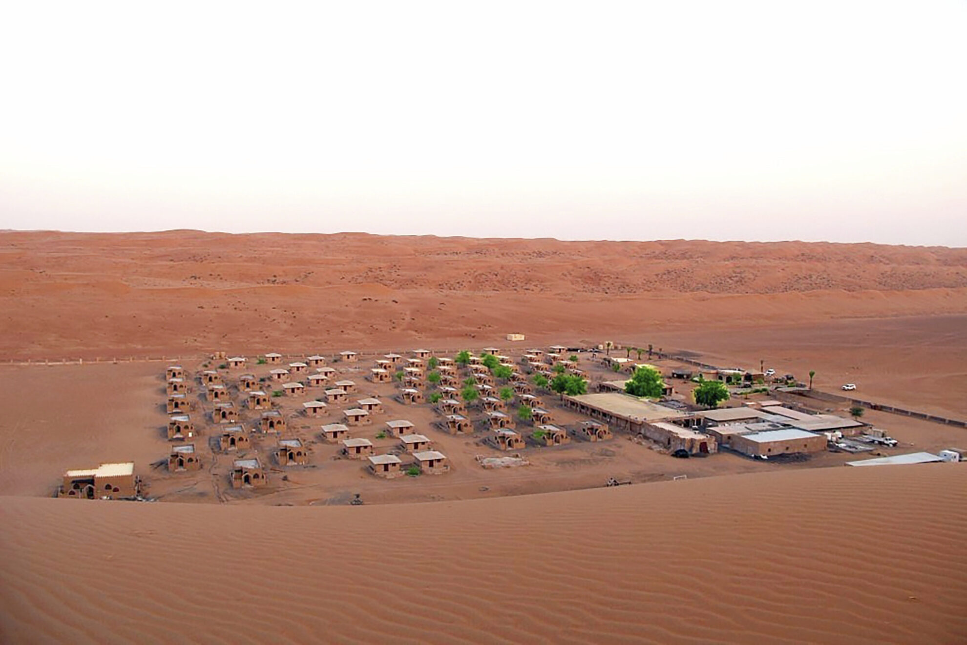 Beispiel Wüstencamp Wahiba Sands