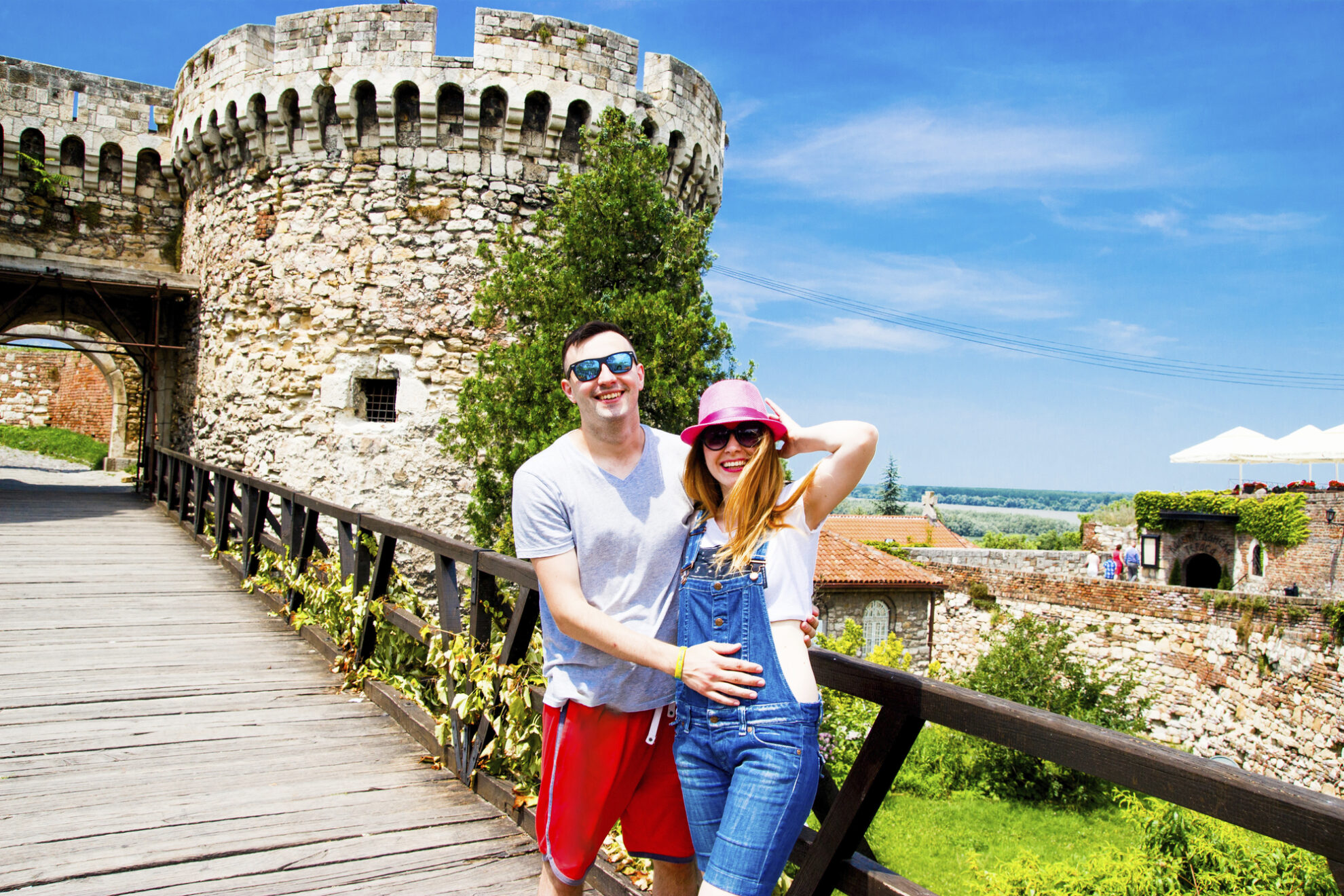 Burg bei Belgrad, Serbien