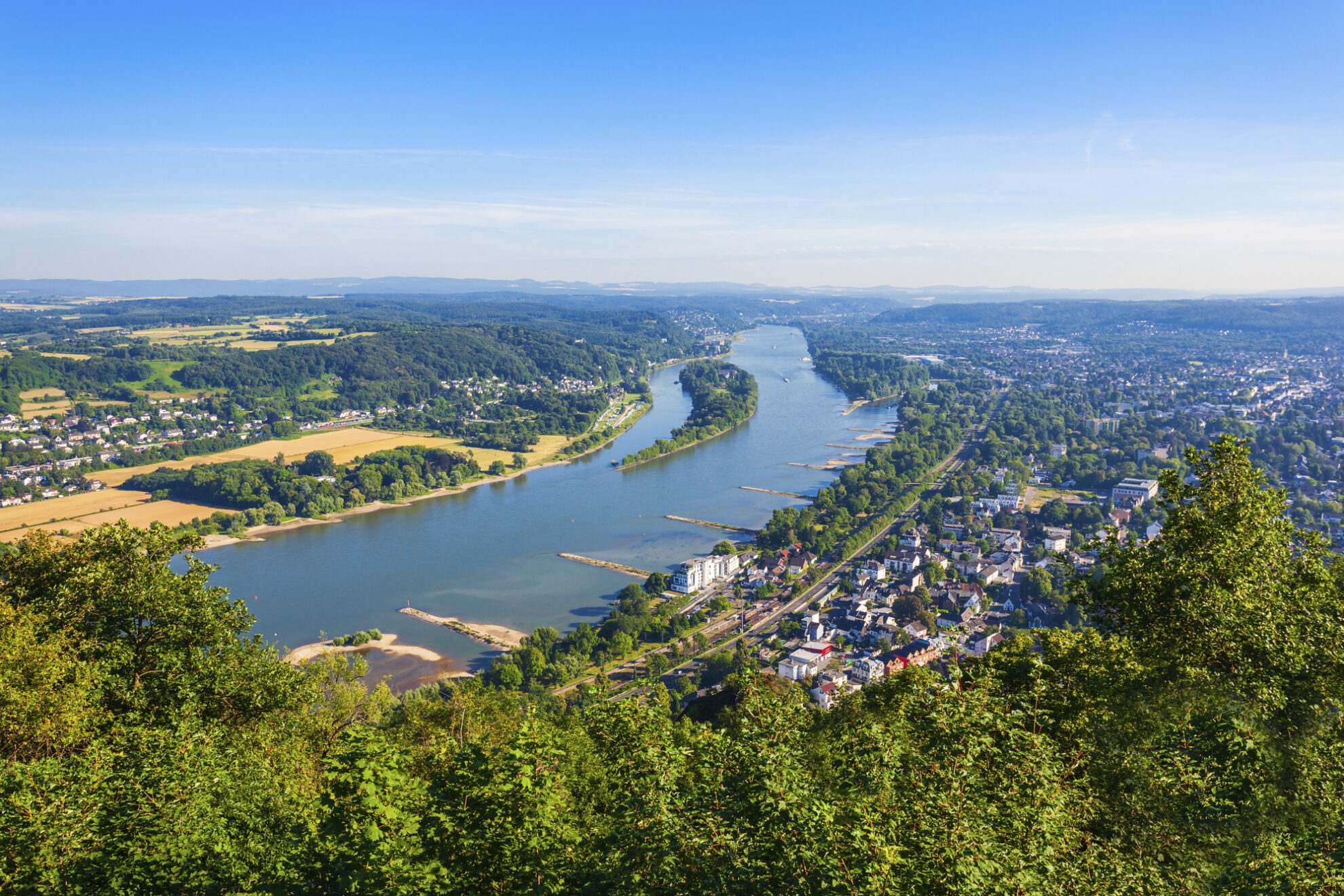 Rhein bei Bonn